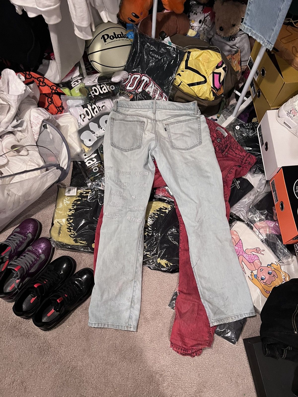 Midnight Studios No Future 2018 Denim | Sex Pistols | Midnight Studios Size US 32 / EU 48 - 2 Thumbnail