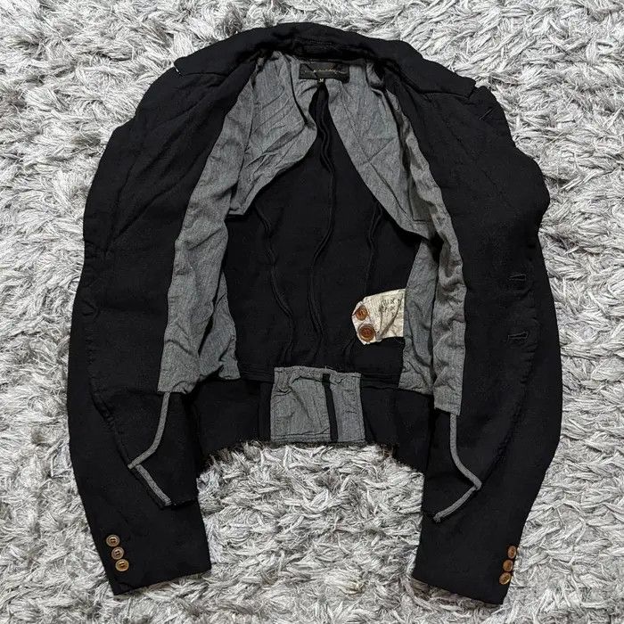 Comme des Garcons S/S 2004 Comme Des Garcons Cropped Tail Jacket Outerwear Size M / US 6-8 / IT 42-44 - 2 Thumbnail