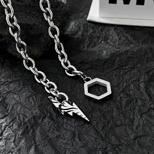 Vintage Lighting Hexagon Necklace Size ONE SIZE - 4 Thumbnail