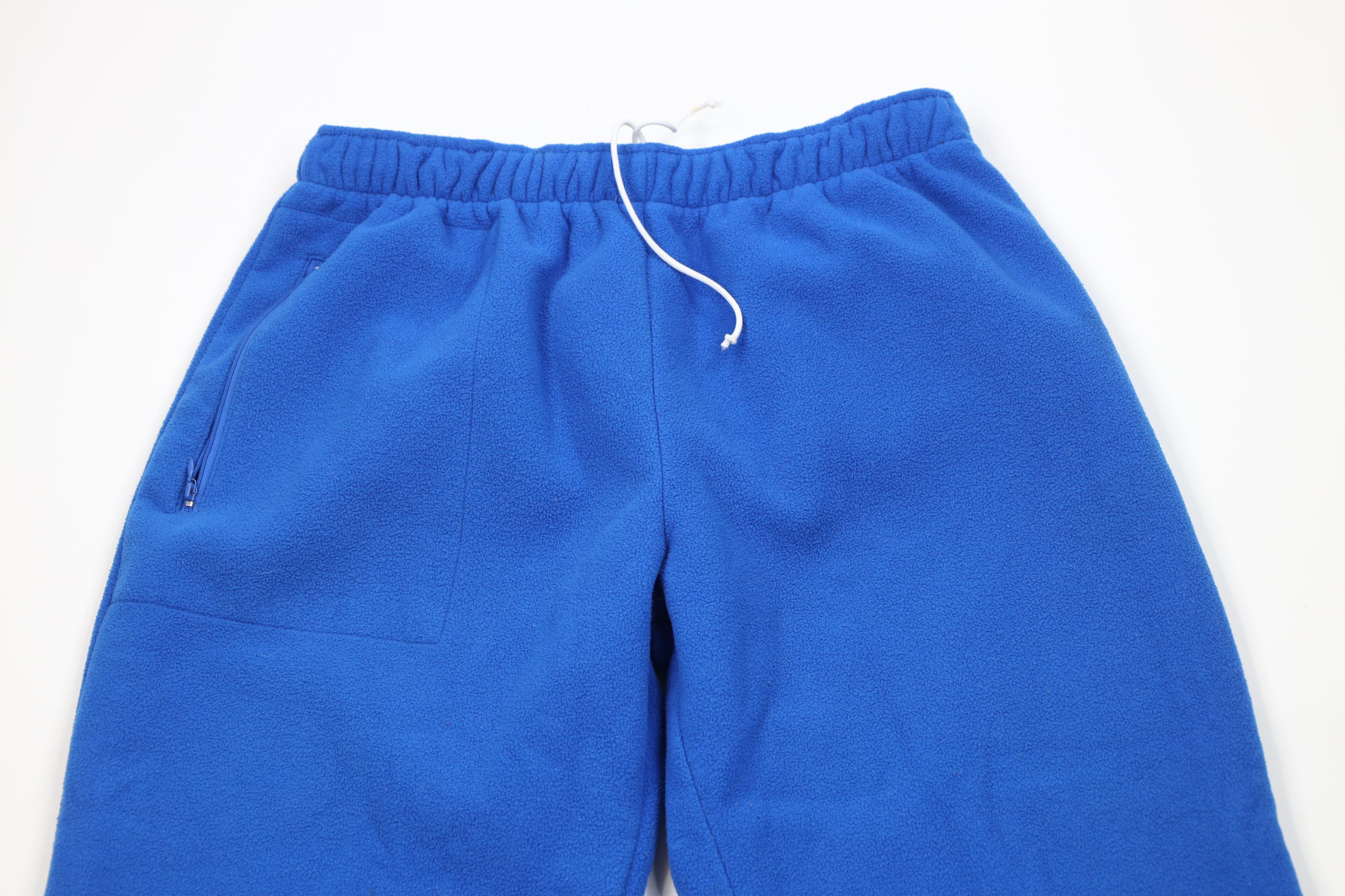 Vintage Vintage 90s Streetwear Blank Heavyweight Fleece Joggers Size US 36 / EU 52 - 2 Thumbnail