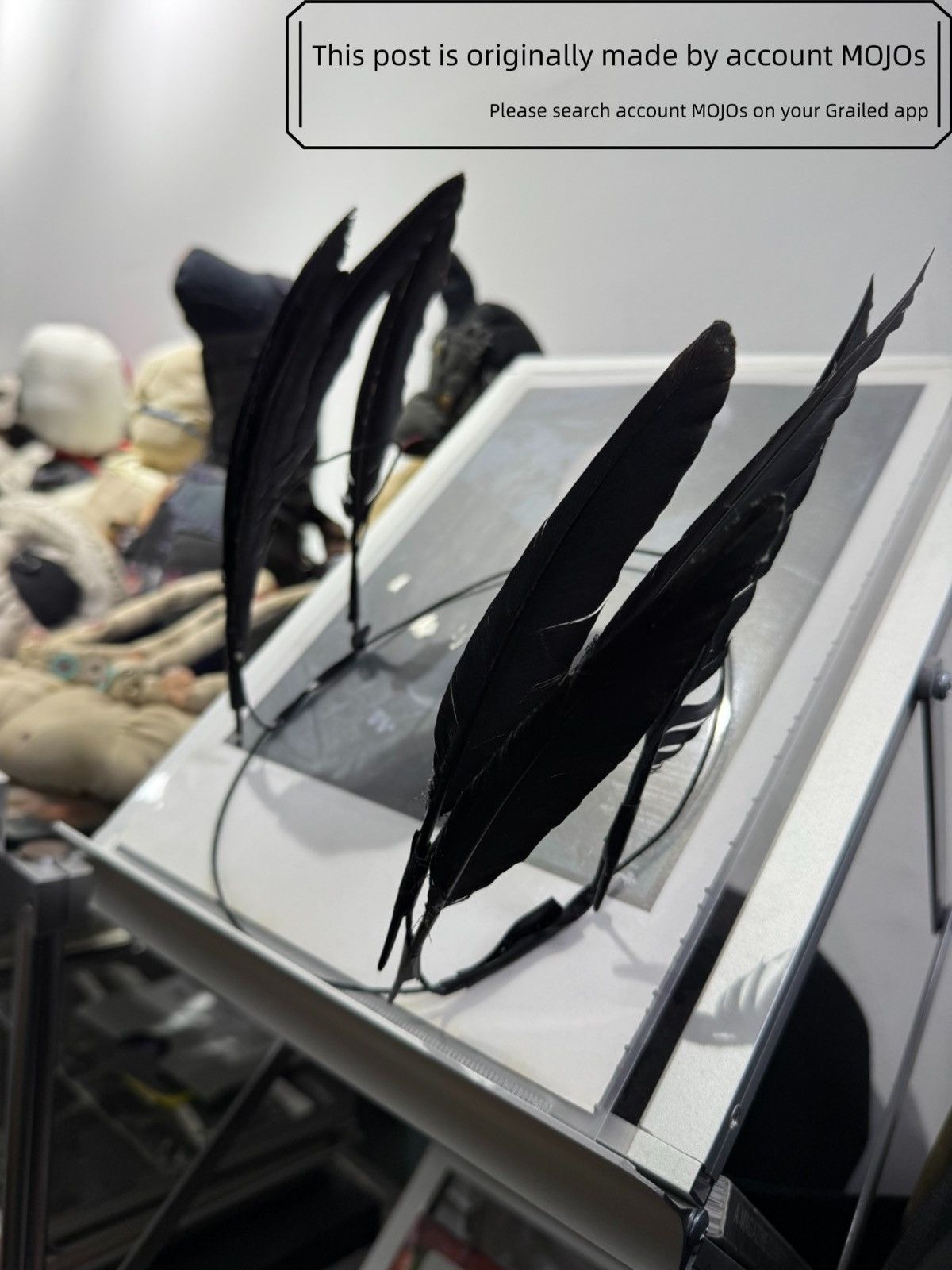 Ann Demeulemeester Ann Demeulemeester 09AW Feather Crown mojos2236 Size ONE SIZE - 1 Thumbnail