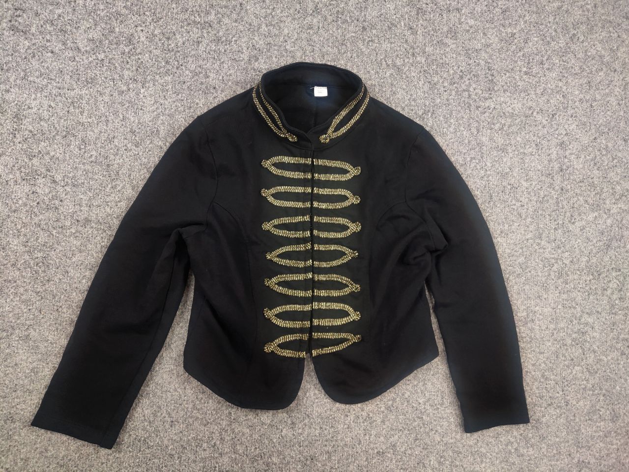 If Six Was Nine Vintage Napoleon Military Button Jacket LGB Y2K Glamour Size S / US 4 / IT 40 - 1 Thumbnail