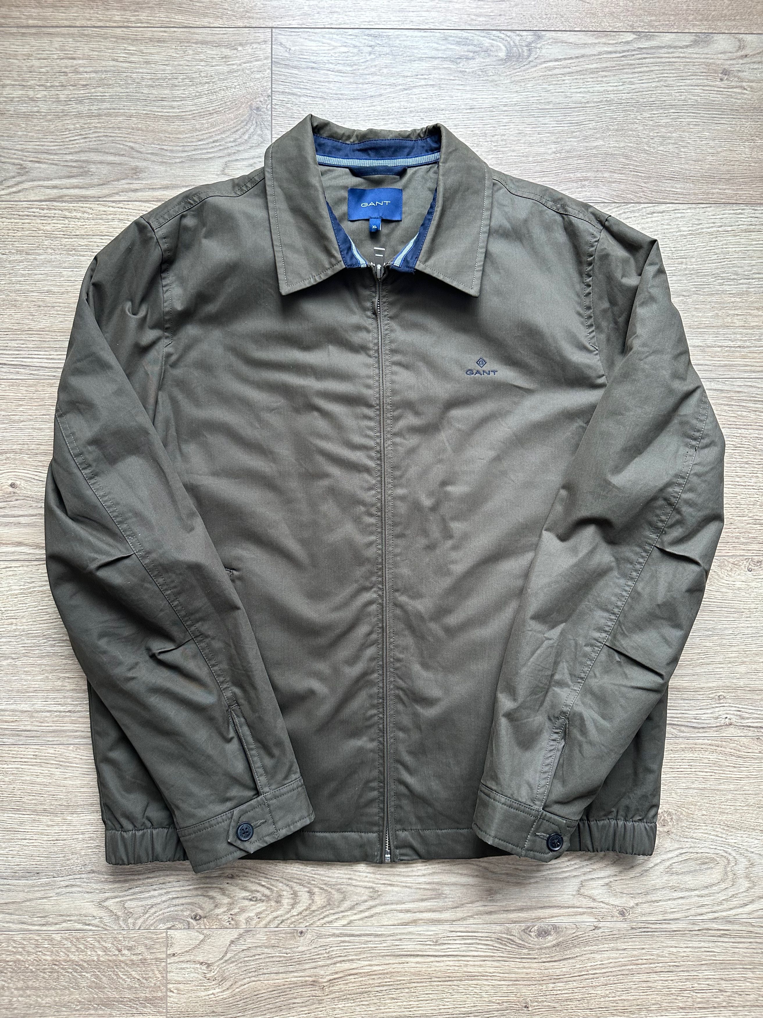 Gant GANT Windcheater jacket khaki dark green padded Size US XL / EU 56 / 4 - 14 Thumbnail