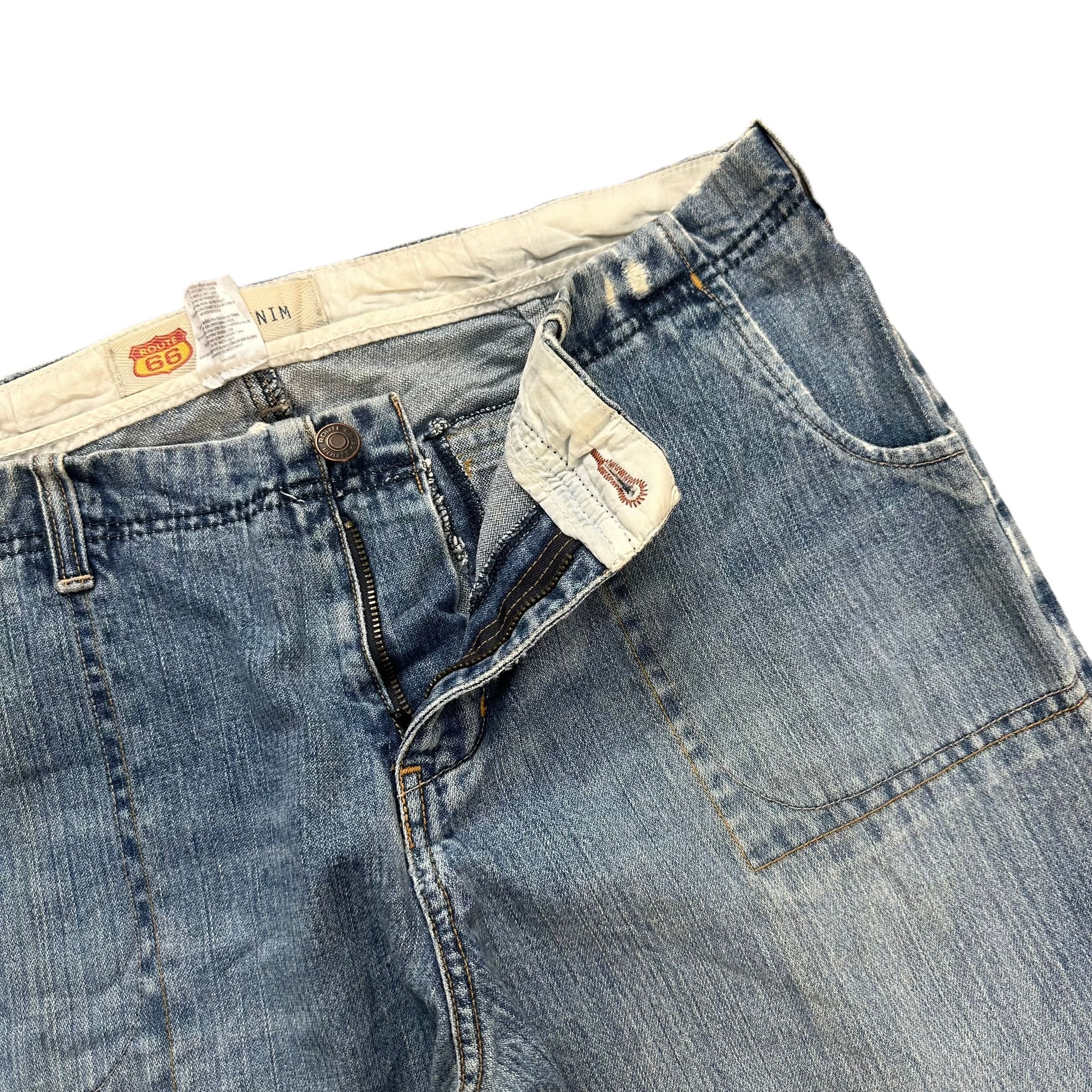Route 66 ROUTE 66 DENIM LOOSE FIT JEANS #8850-031 Size 37" - 4 Thumbnail