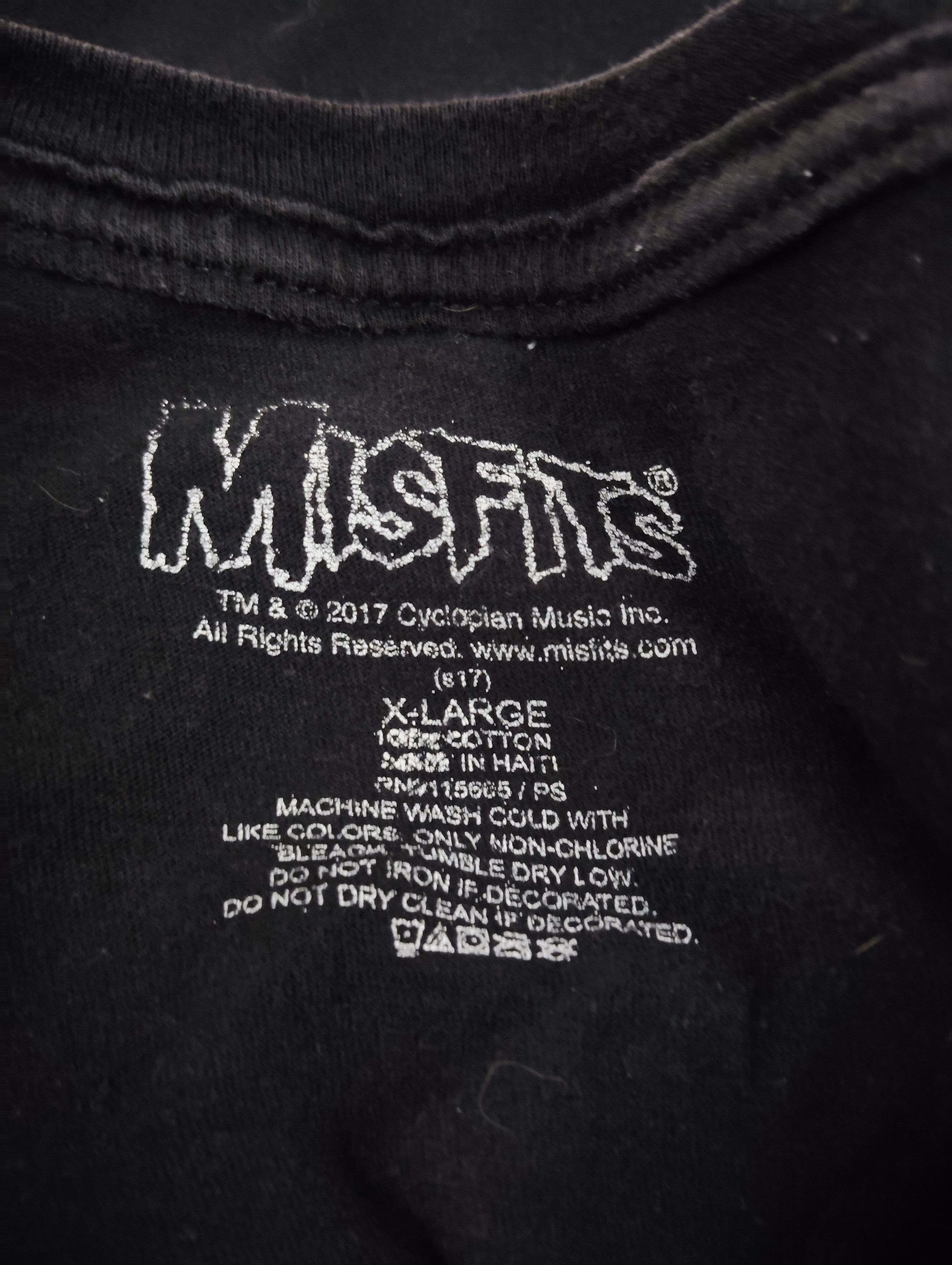 Rap Tees Misfits Hybrid Moments T-shirt Size US XL / EU 56 / 4 - 9 Thumbnail