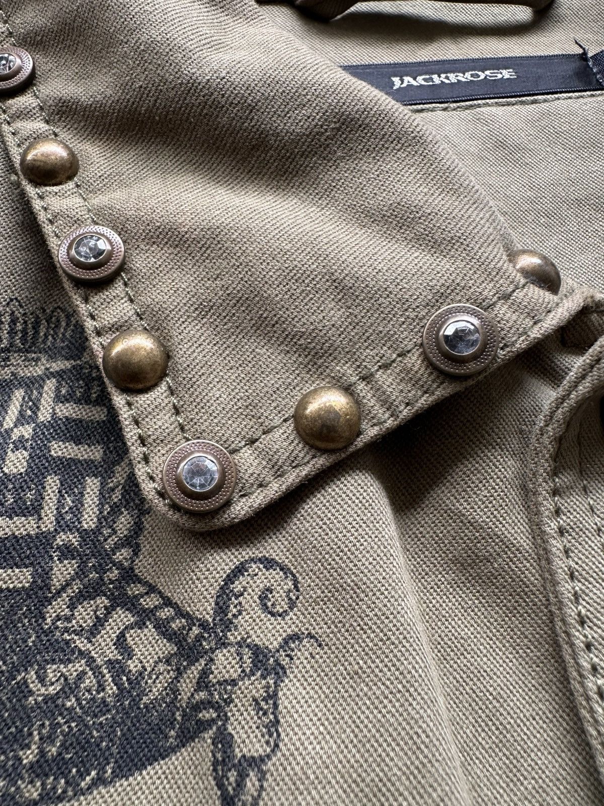 JACKROSE 00's JACKROSE Japan studded collar jacket Size US M / EU 48-50 / 2 - 21 Thumbnail