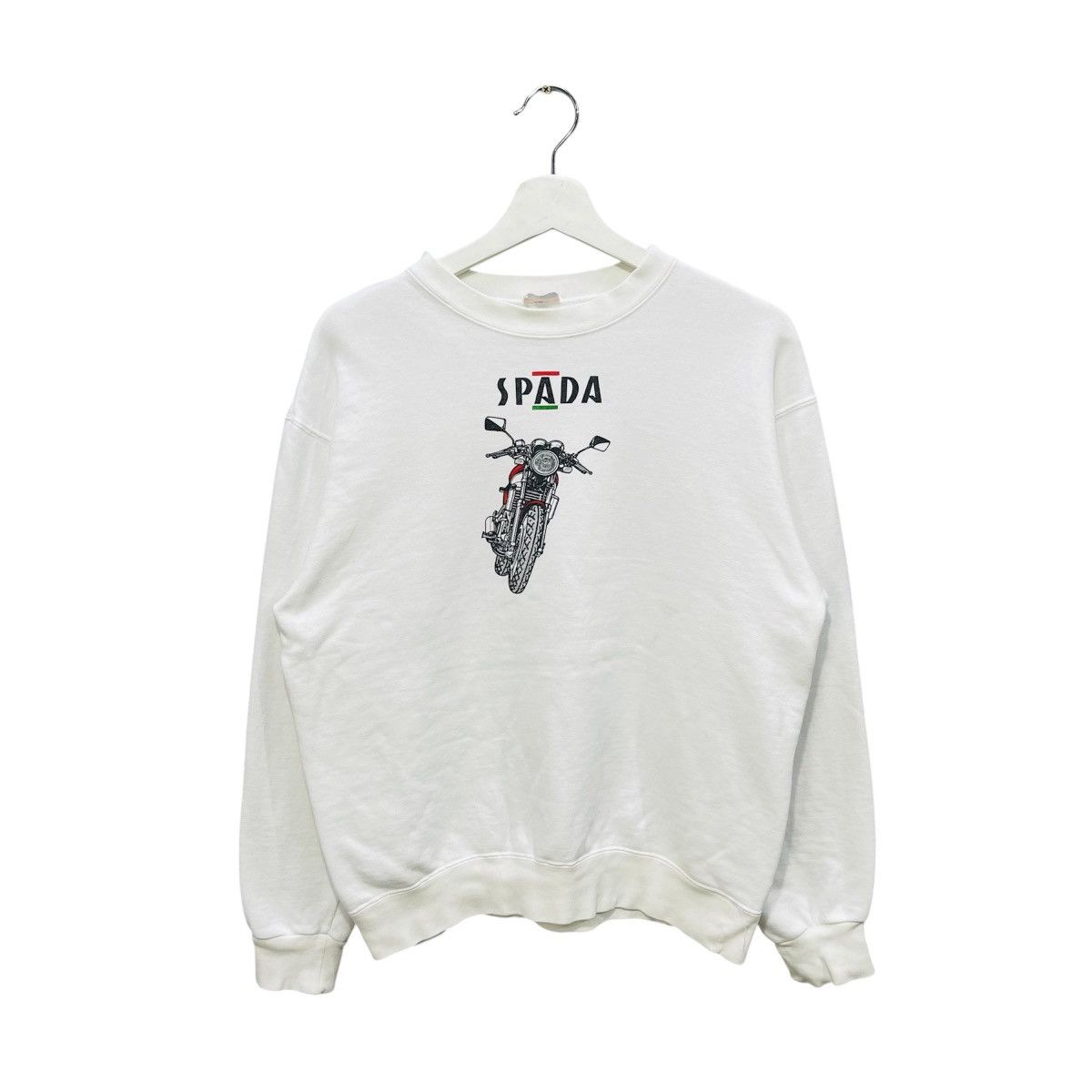 Honda Vintage 80s honda spada motobike sweatshirt extremely rare Size US M / EU 48-50 / 2 - 1 Thumbnail
