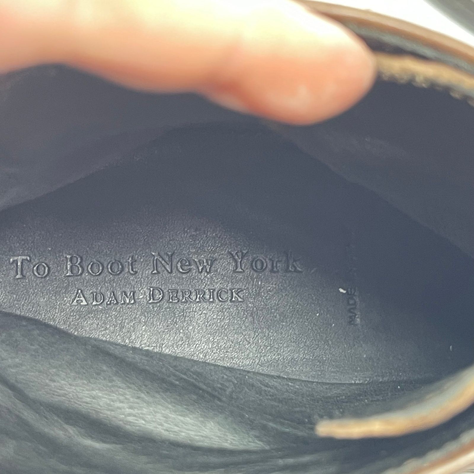 Other To Boot New York Adam Derrick Astoria Brown burnished toe Size US 11.5 / EU 44-45 - 8 Thumbnail