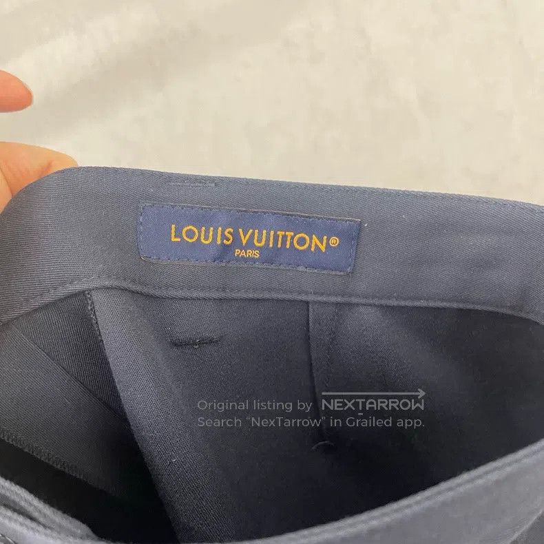 Louis Vuitton Louis Vuitton Pin embroidered slacks pants Size US 42 / EU 58 - 3 Thumbnail