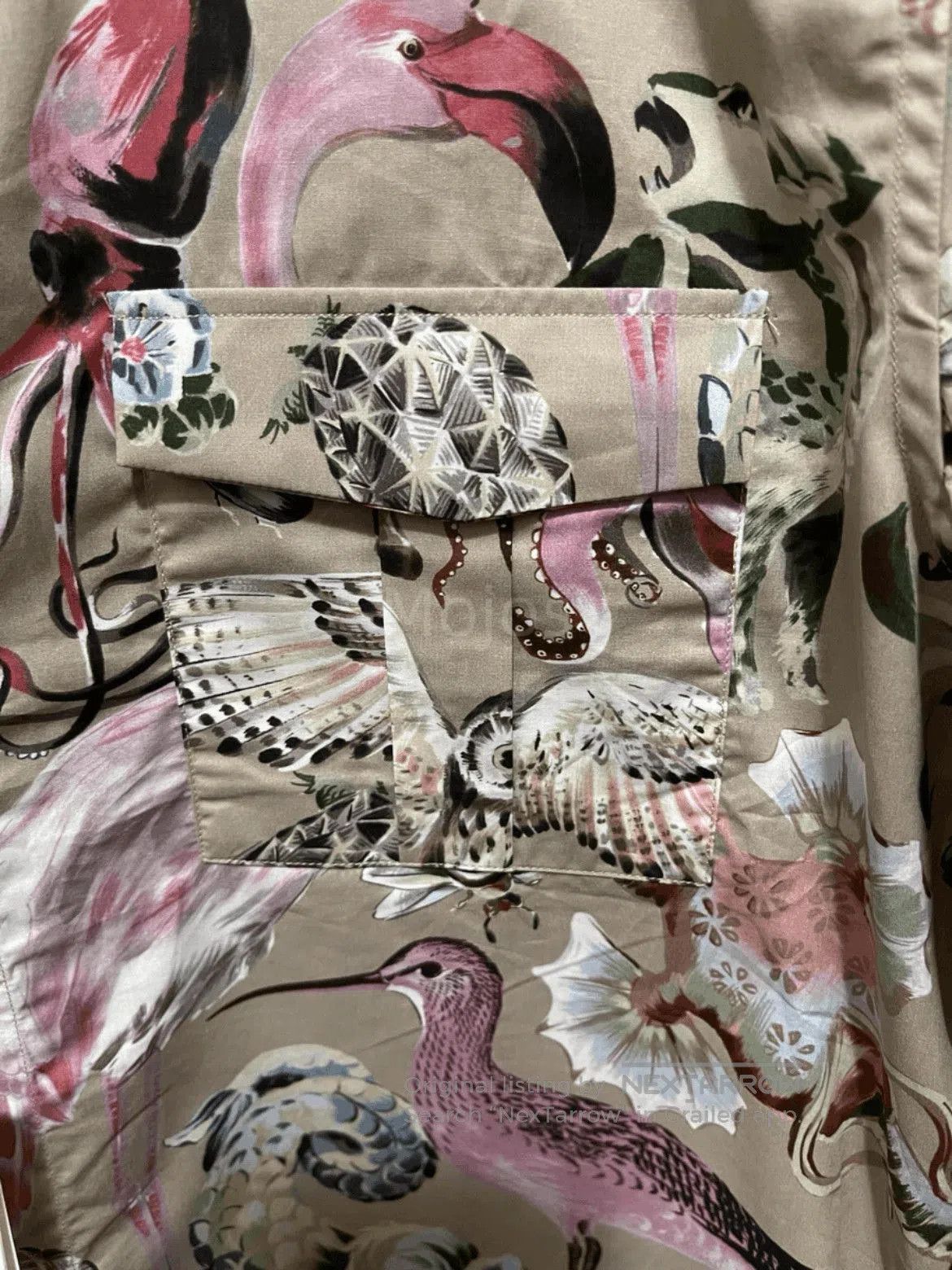 Valentino Sz 40 Valentino Animal Pattern Shirt. Size US L / EU 52-54 / 3 - 5 Thumbnail
