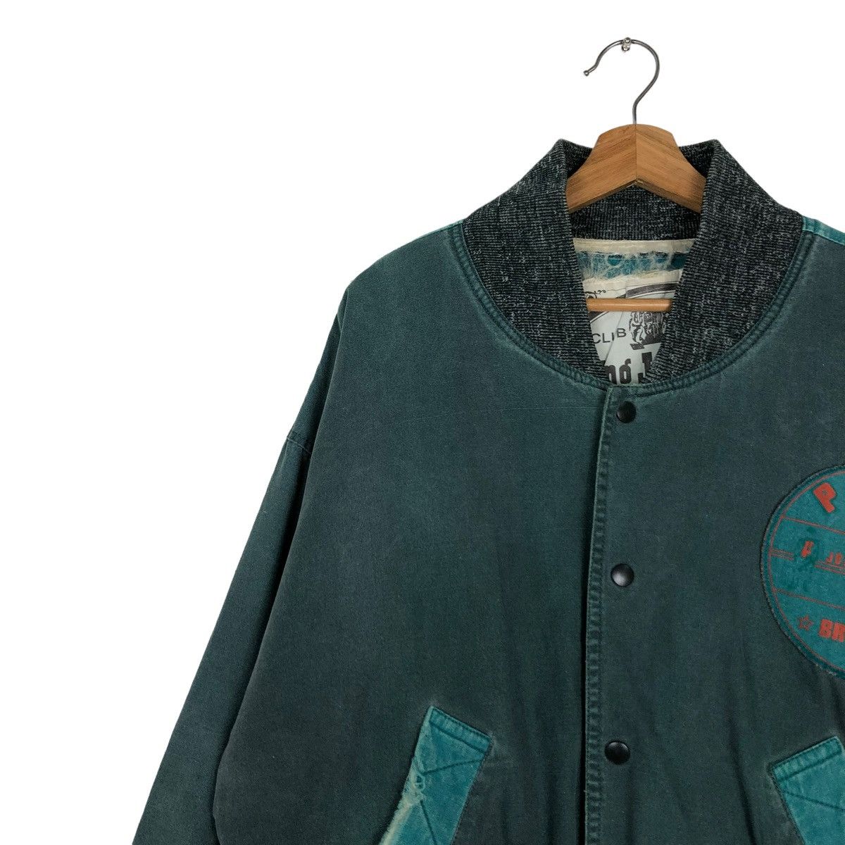 Japanese Brand 🔥Vintage Bomber Jacket Jumper King Jonathan Big Logo Size US M / EU 48-50 / 2 - 7 Thumbnail