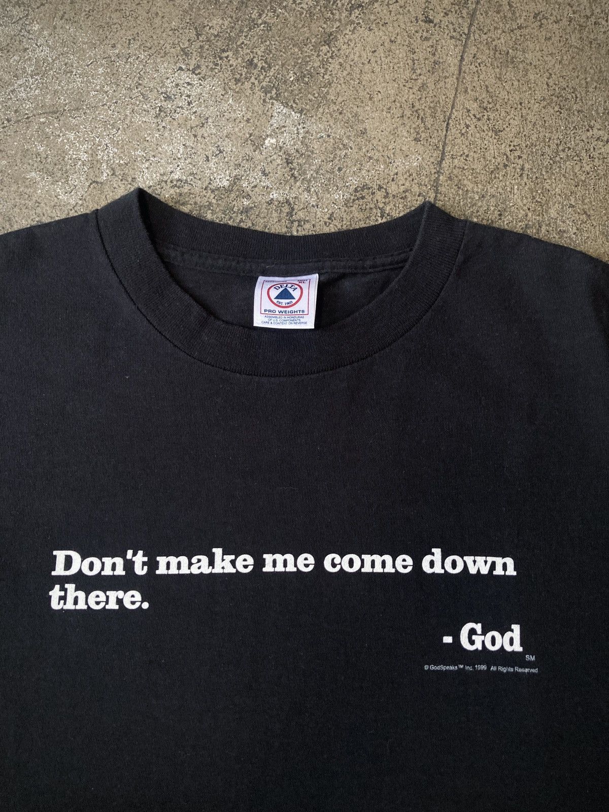 Vintage Vintage 90s Humor Tee Size US XL / EU 56 / 4 - 1 Thumbnail
