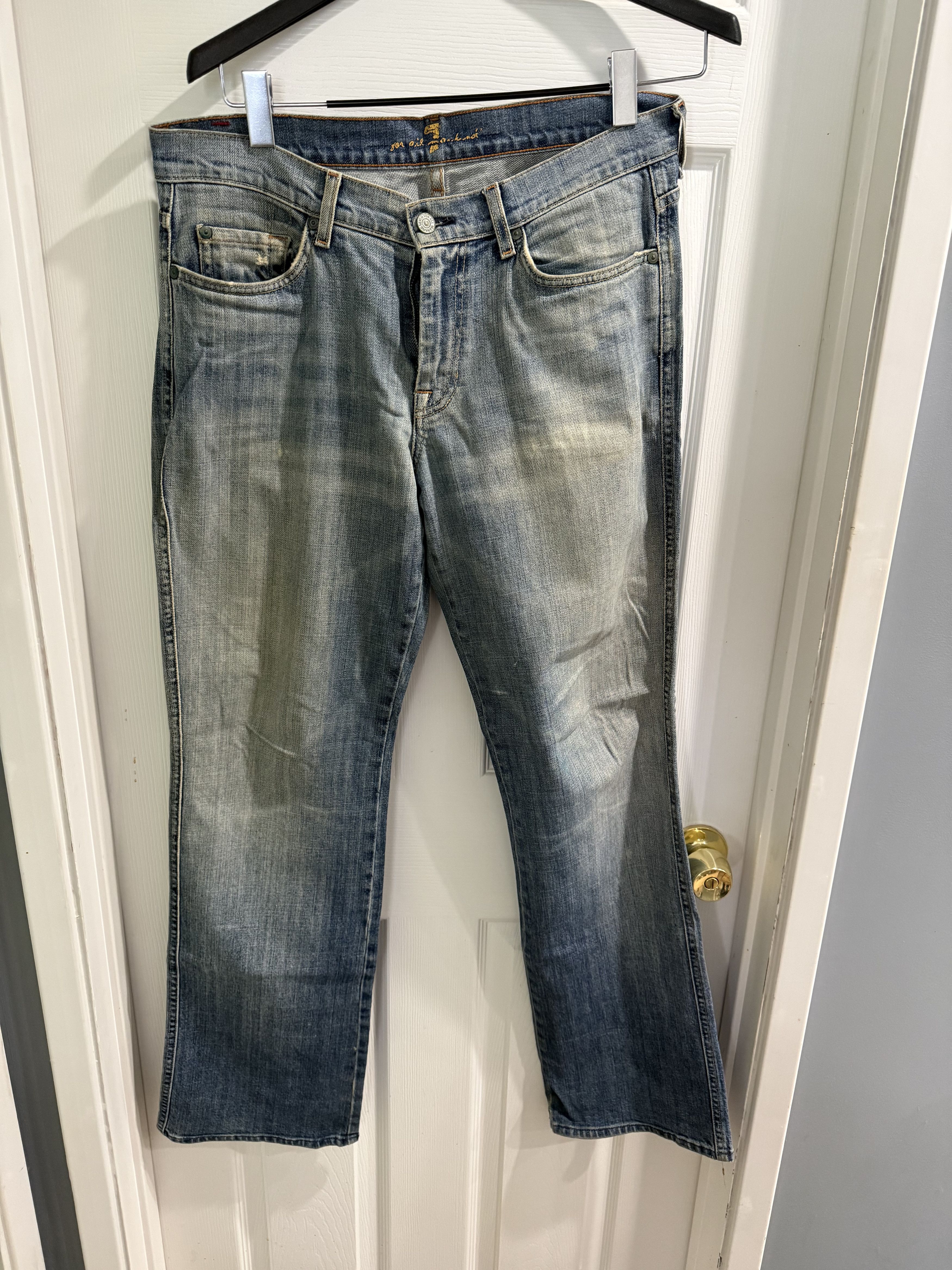 7 For All Mankind Bootcut A pocket jeans Size US 32 / EU 48 - 2 Thumbnail