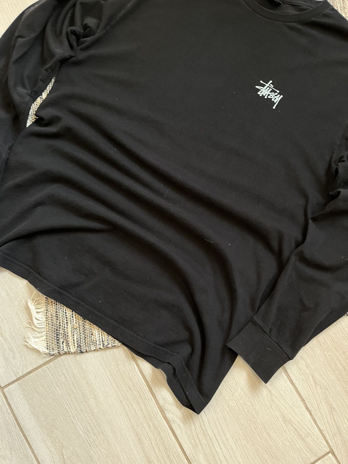 Stussy × Vintage Vintage Stussy longsleeve T-shirt logo streetwear sk8 Size US L / EU 52-54 / 3 - 8 Thumbnail