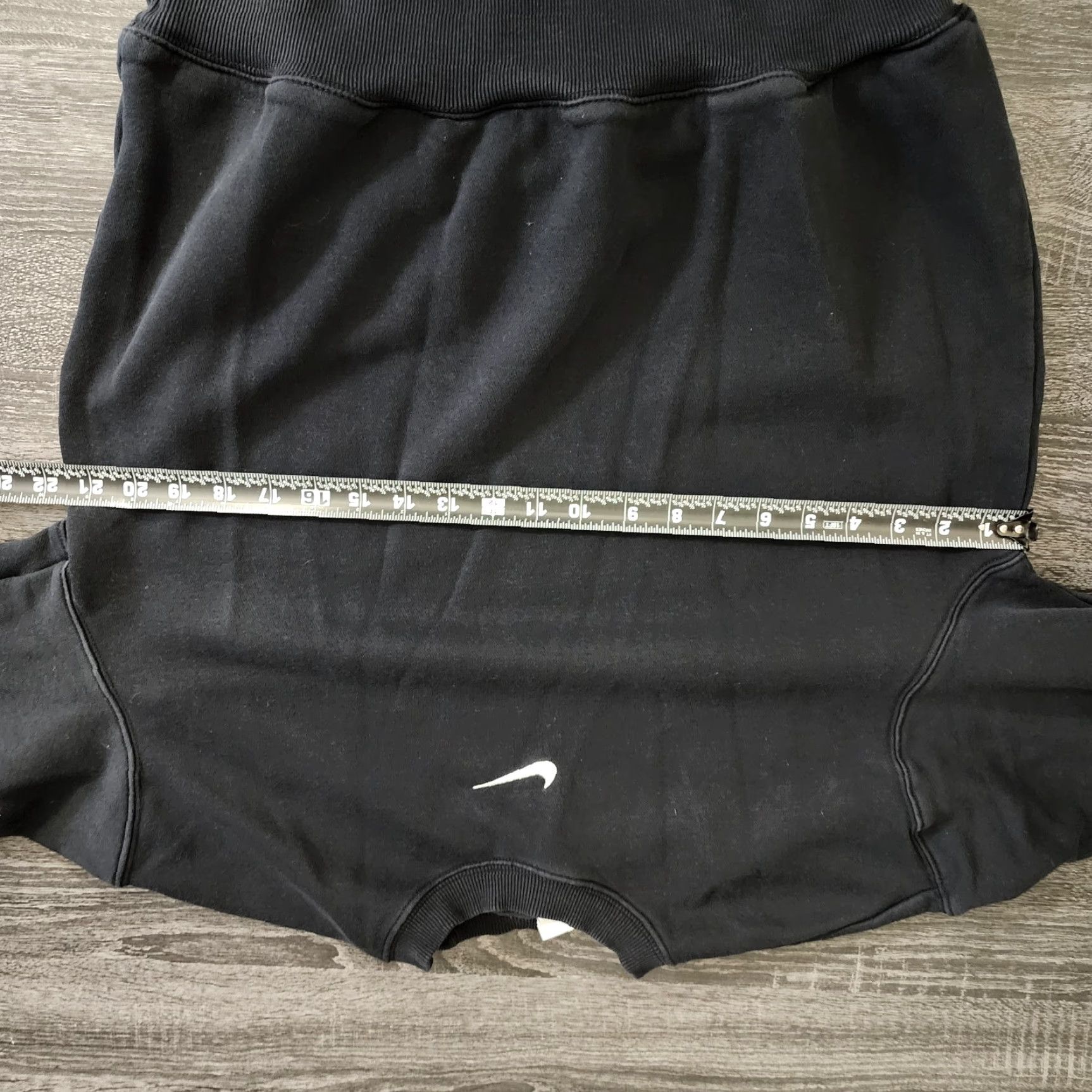 Nike Nike Sweatshirt Woman XS Black Check Swoosh Pullover Crewneck Skater Activewear Pullover Size XS / US 0-2 / IT 36-38 - 6 Thumbnail
