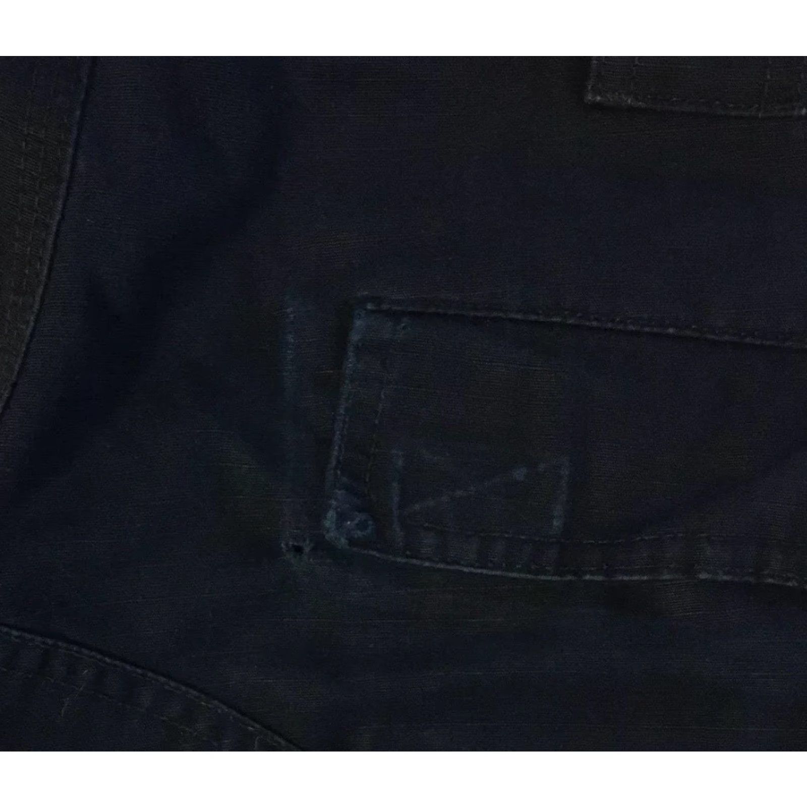 Vintage Vtg Work 511 Cargo Pants Shirt Mens L Navy Blue 90s Grunge Skater Distressed Baggy Vintage 511 Distressed Cargo Pants Large Short 90s Y2K Size US 33 - 5 Thumbnail