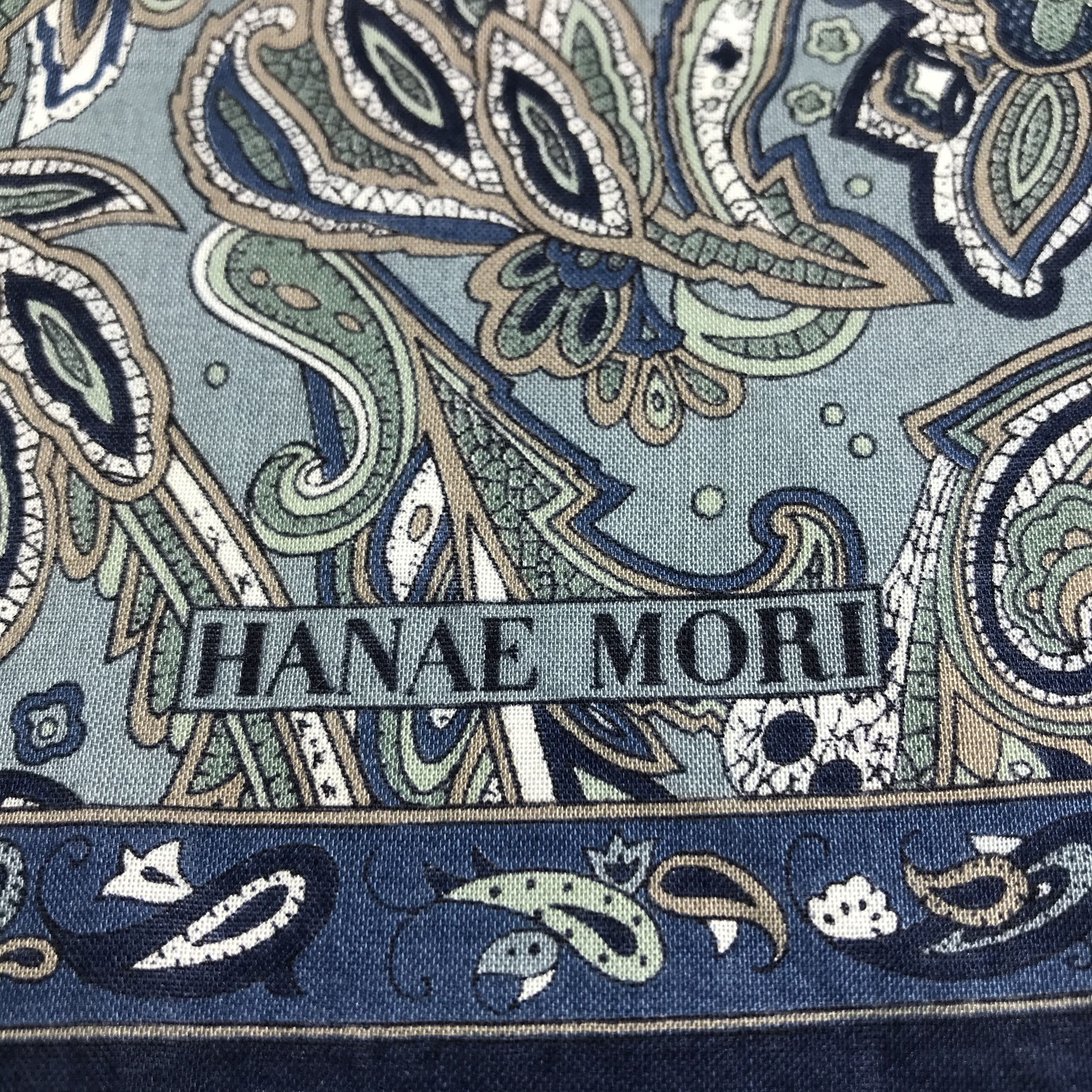 Hanae Mori Hanae Mori Paisley Handkerchief Neckerchief Bandana H1146 Size ONE SIZE - 3 Thumbnail