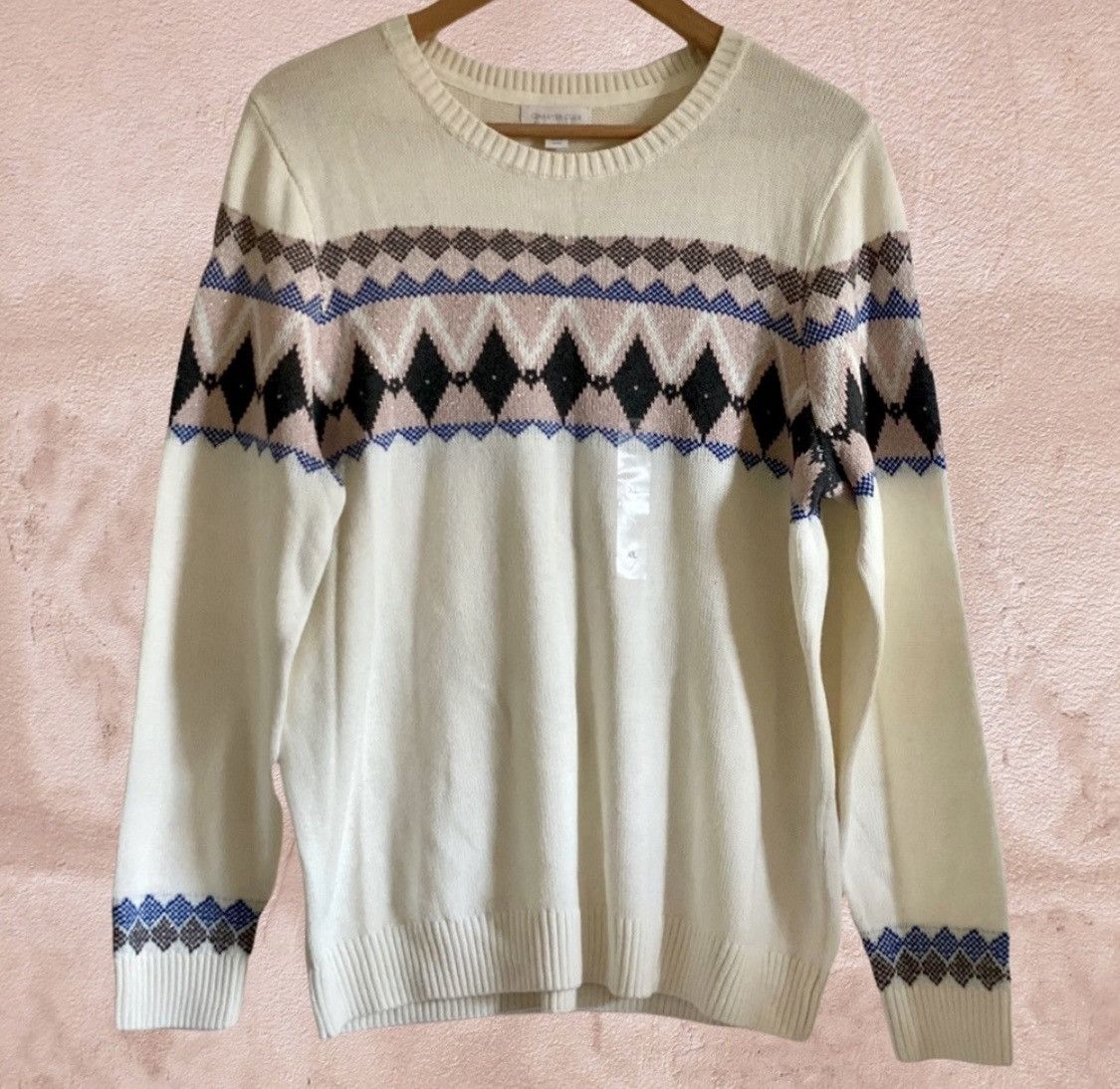 Charter Club CHARTER CLUB SPARKLE CREW NECK PULLOVER KNIT SWEATER SZ XL Size XL / US 12-14 / IT 48-50 - 6 Thumbnail