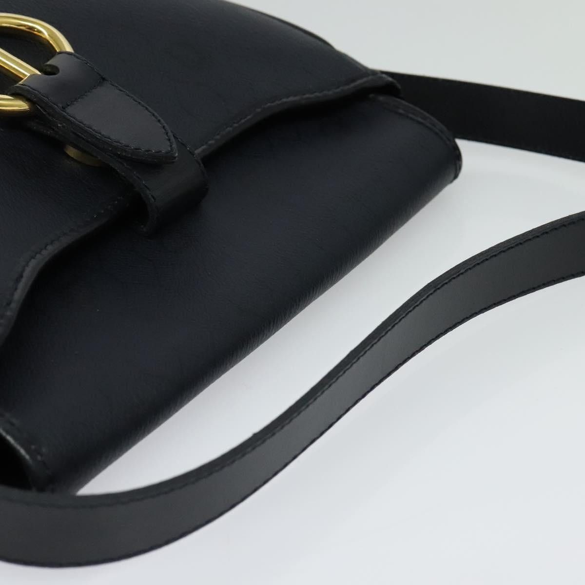 Dior DIOR Honeycomb Canvas Shoulder Bag Pvc Black Gold Size ONE SIZE - 6 Thumbnail
