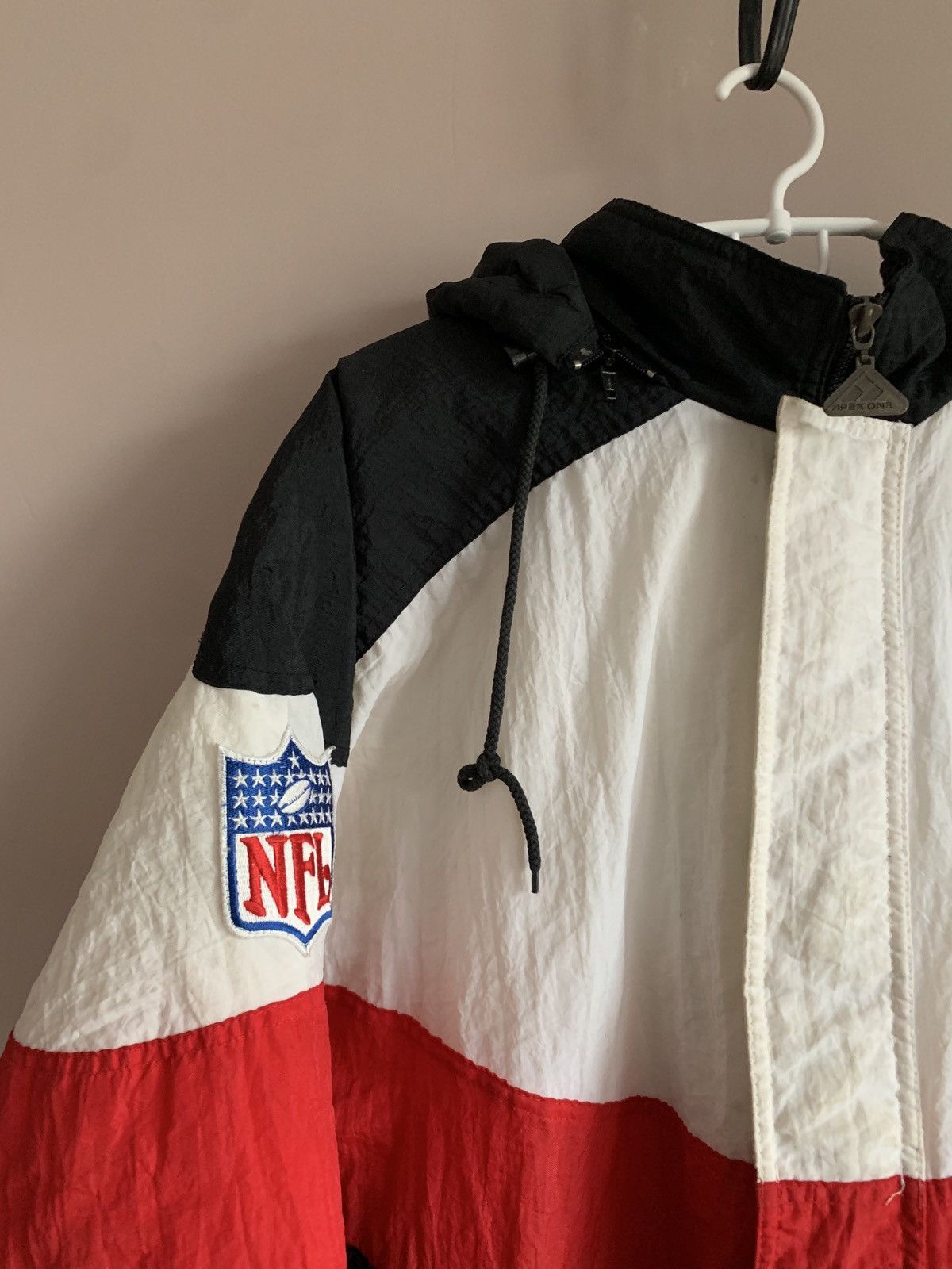 Vintage Atlanta Falcons Vintage Bomber Jacket Pro Line Apex NFL Sz L Size US L / EU 52-54 / 3 - 3 Thumbnail