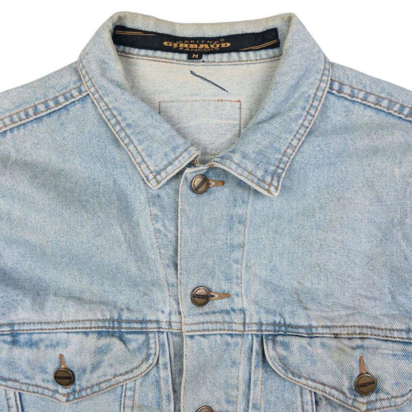 Marithe + Francois Girbaud Vintage Marithe + Francois Girbaud Button Up Denim Jacket Size US S / EU 44-46 / 1 - 3 Thumbnail