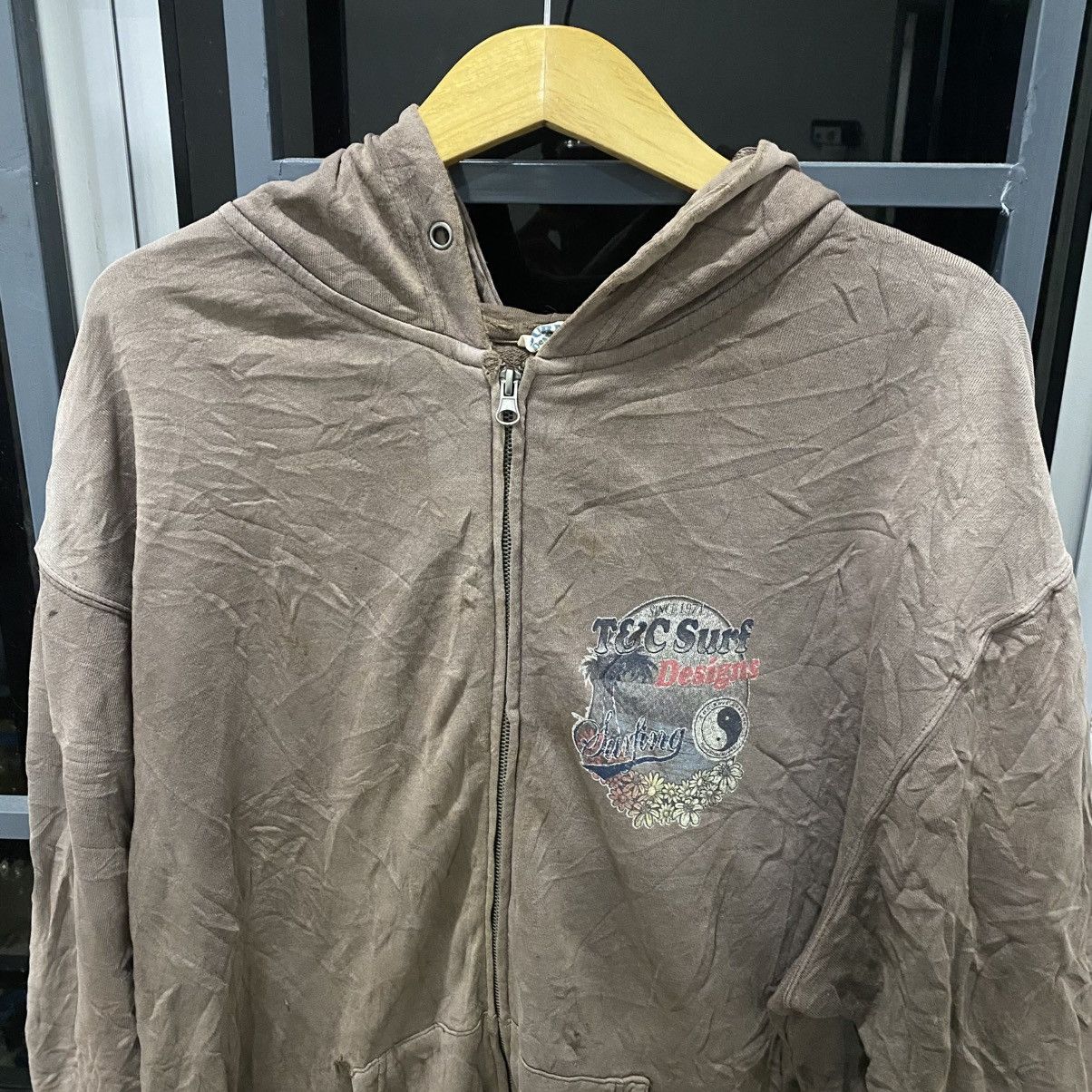 Vintage T&C thrasher sun faded hoodei A1 Size US XXL / EU 58 / 5 - 2 Thumbnail