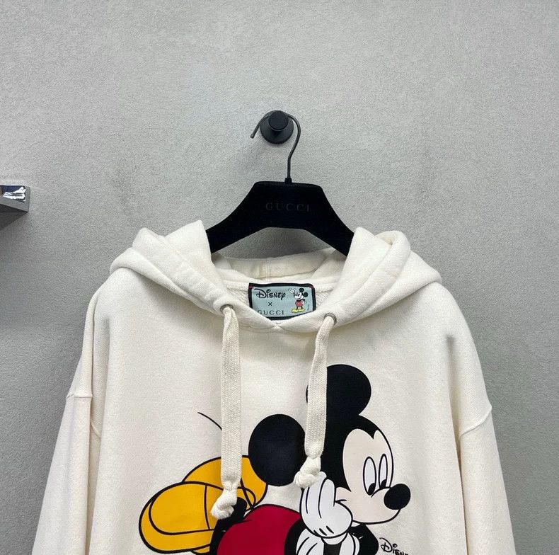 Gucci Gucci Disney co-branded cream white sweatshirt 2502-Nextarr Size US S / EU 44-46 / 1 - 4 Thumbnail