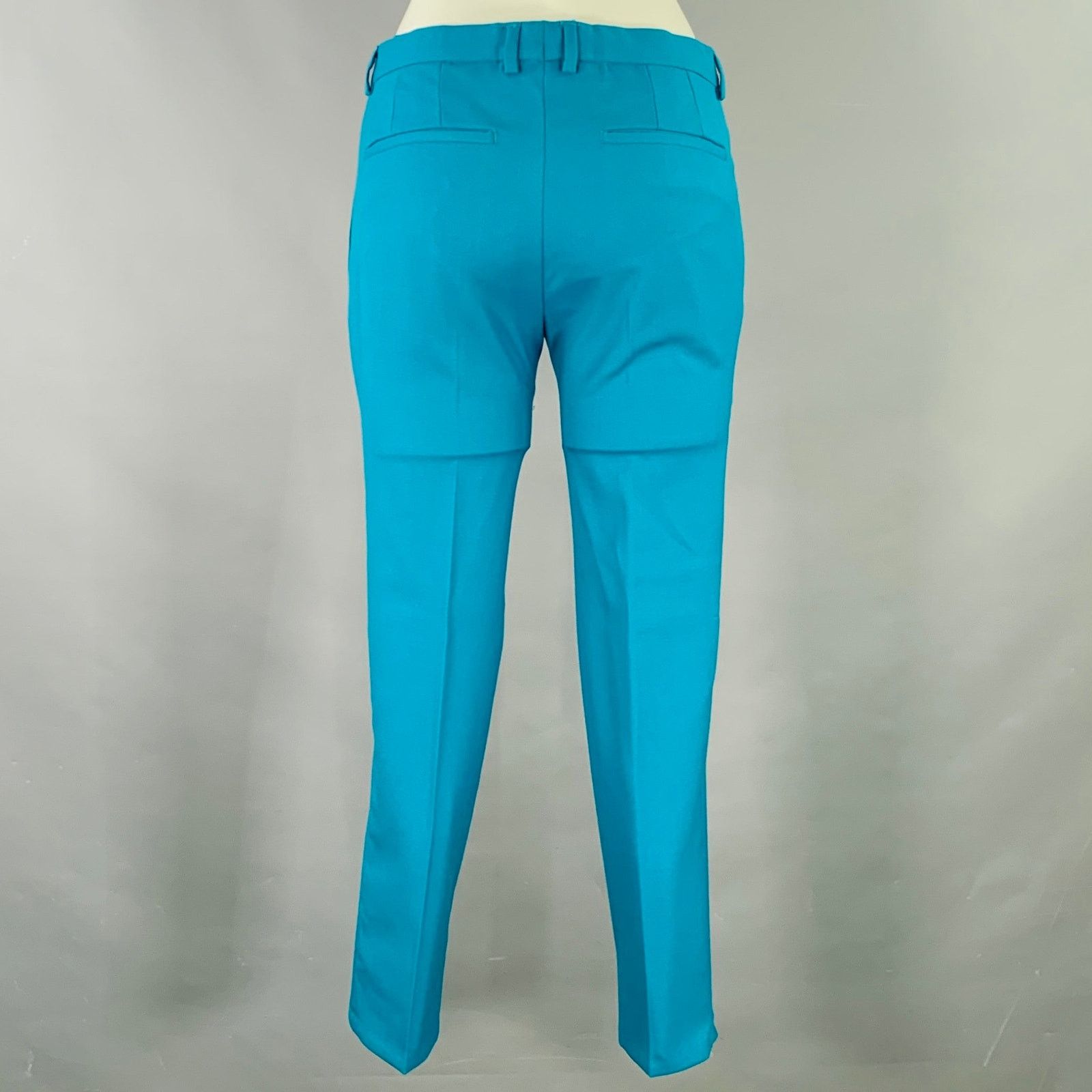 Paul Smith PAUL SMITH Size 36 Kensington Teal Wool Twill Suit Size 36R - 5 Thumbnail