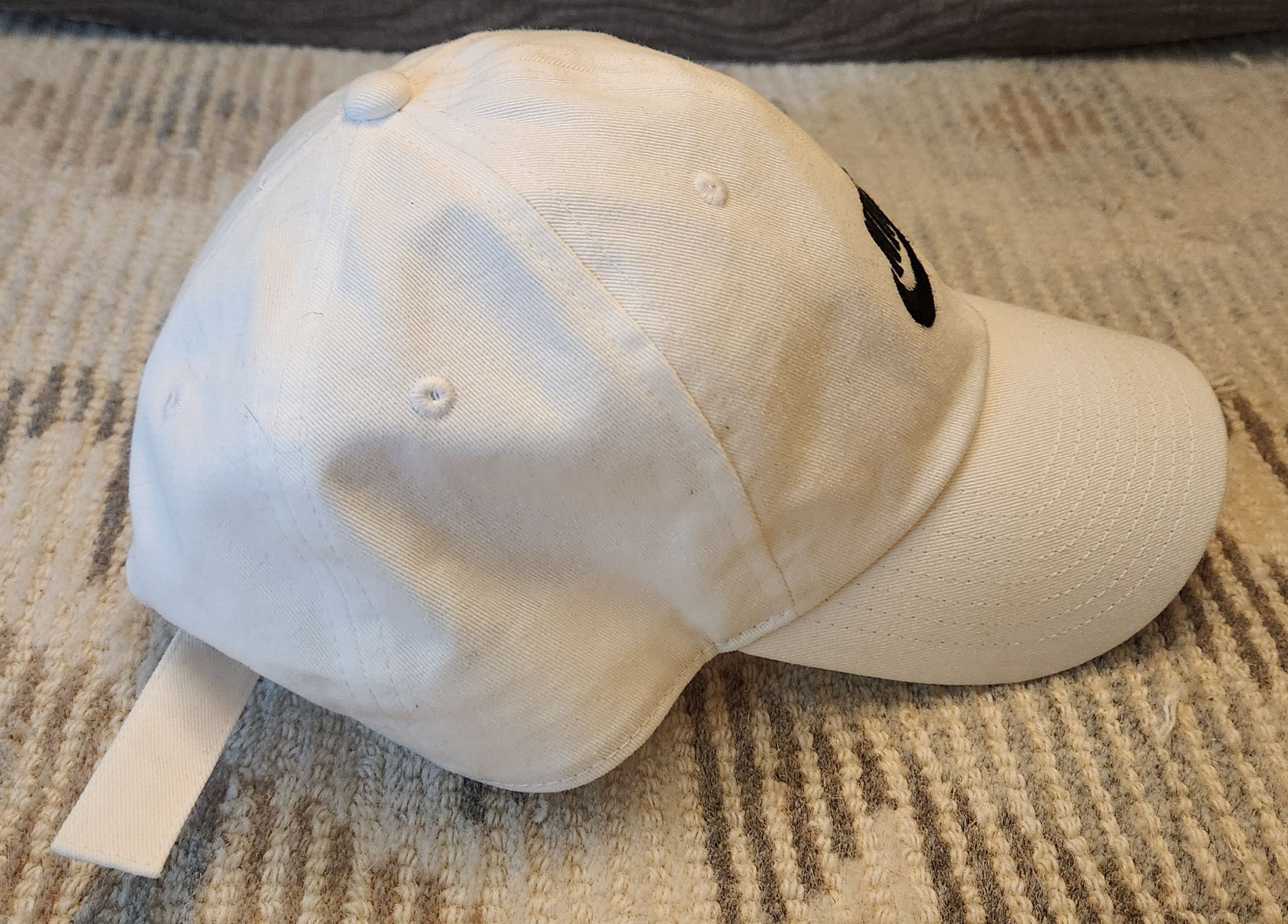 Nike Vintage White Nike Dad Cap/Hat. Size ONE SIZE - 3 Thumbnail