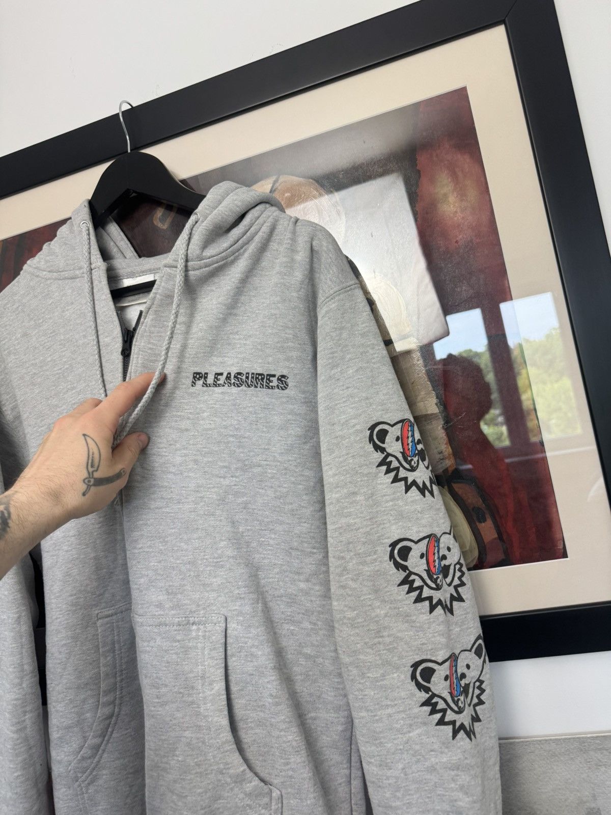Pleasures Pleasures x Grateful Dead Zip Hoodie Rock Band Streetwear Size US S / EU 44-46 / 1 - 4 Thumbnail