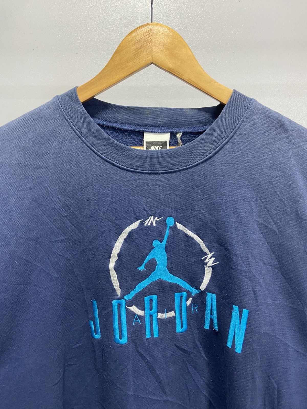 Nike Vintage 90s Nike Air Jordan crewneck sweatshirt Size US M / EU 48-50 / 2 - 4 Thumbnail