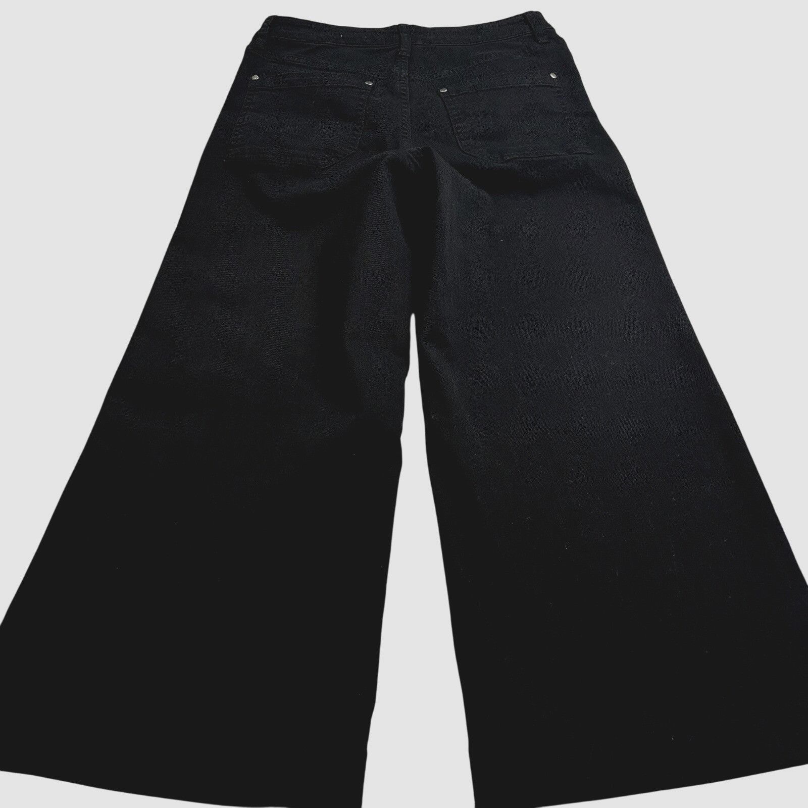 Anthropologie Maeve Anthropologie Women's Black Cotton Pants NWOT Sz 26 Wi Size 34" / US 12 / IT 48 - 2 Thumbnail