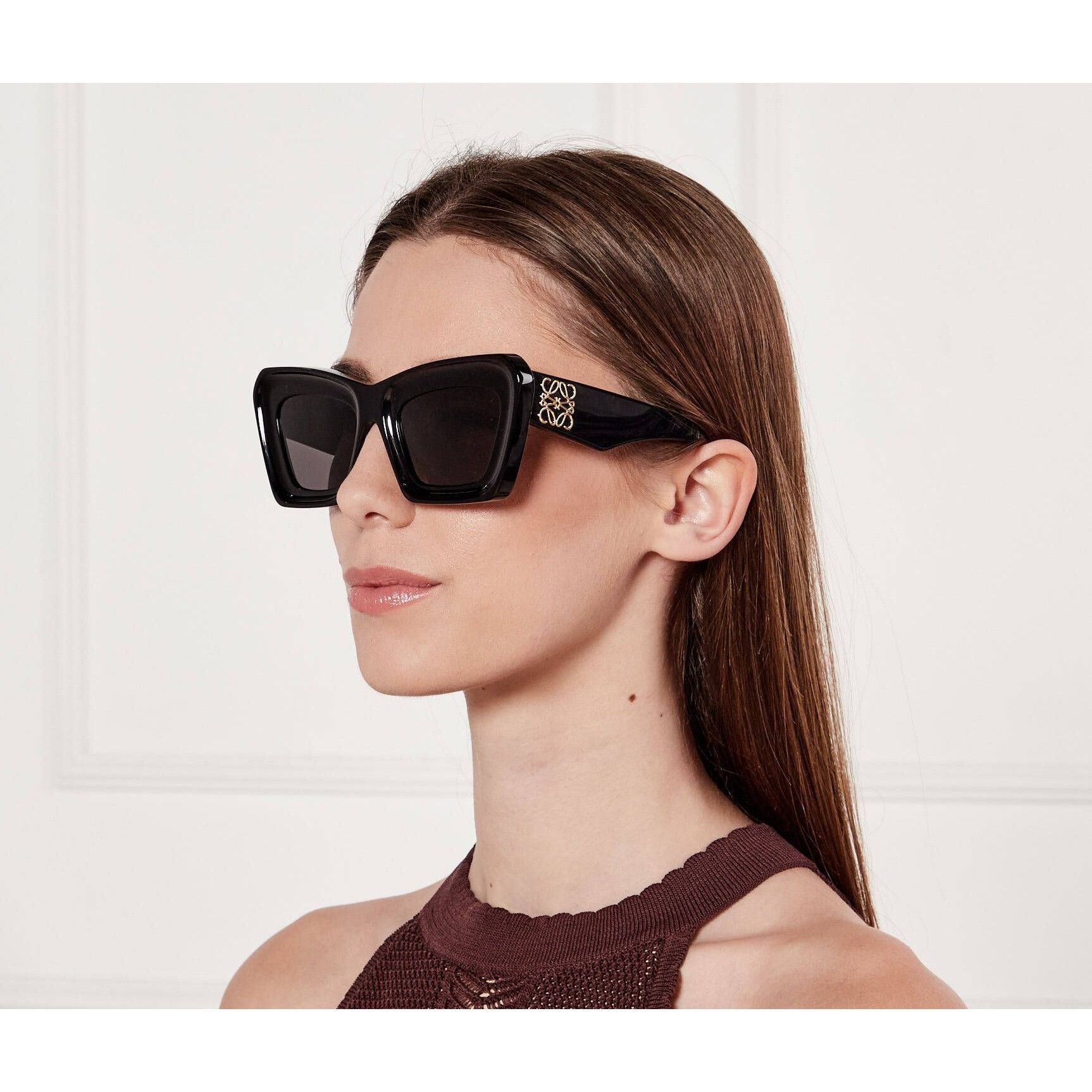 NEW!!! LOEWE Sunglasses LW40145I 01A Authentic New! Loewe LW40145I 01A Black Sunglasses, Authentic  main image 3