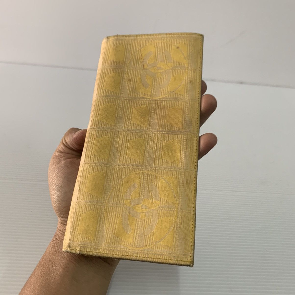 Chanel Chanel Traveline Yellow Long Wallet Size ONE SIZE - 4 Thumbnail