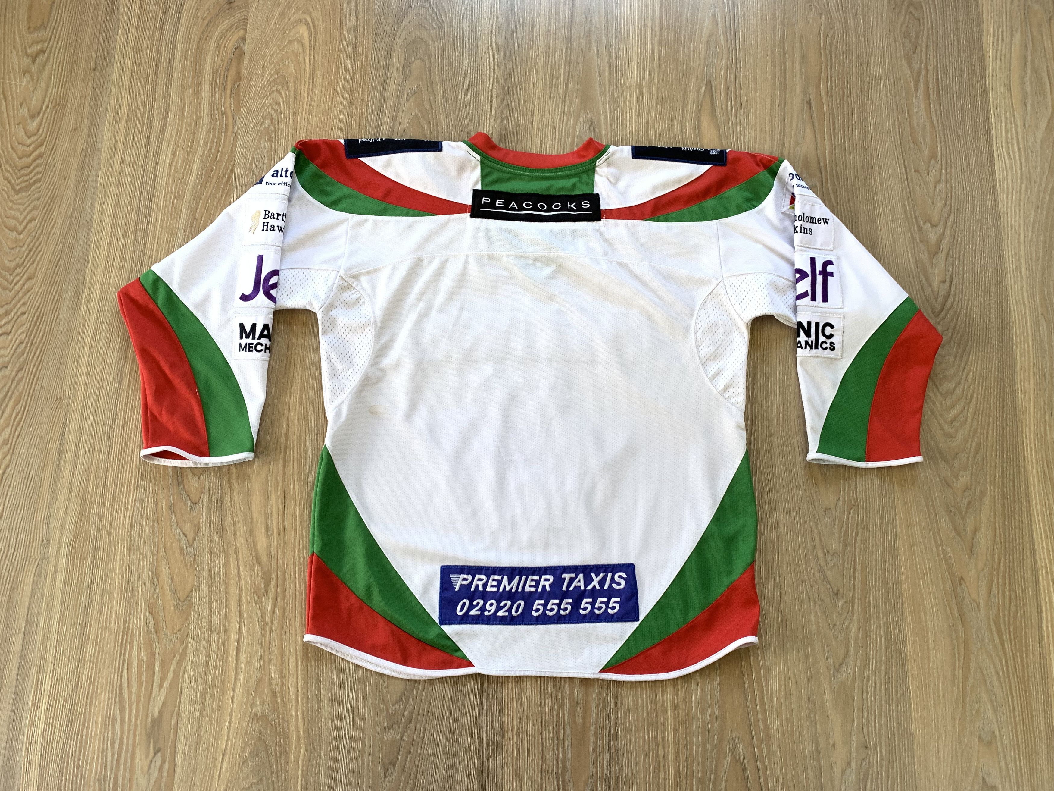 NHL × Vintage Vintage Cardiff Devils Hockey Jersey Size US S / EU 44-46 / 1 - 8 Thumbnail