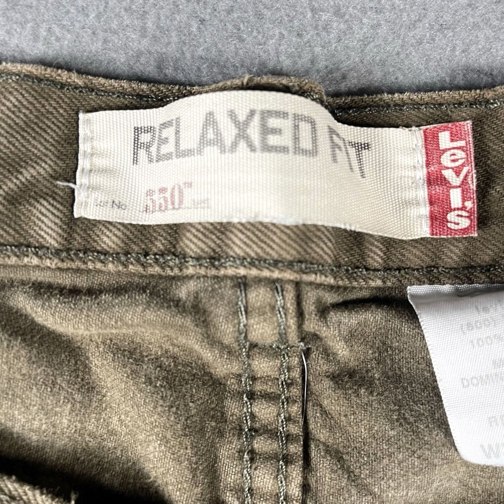 Levi's VINTAGE Levi's 550 Jeans Mens 36x32 Brown Relaxed Tapered Cotton VTG USA Size US 36 / EU 52 - 6 Thumbnail