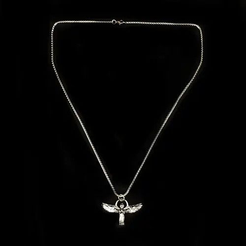 VIBE Angel Necklace Punk Chain Y2K Size ONE SIZE - 5 Thumbnail