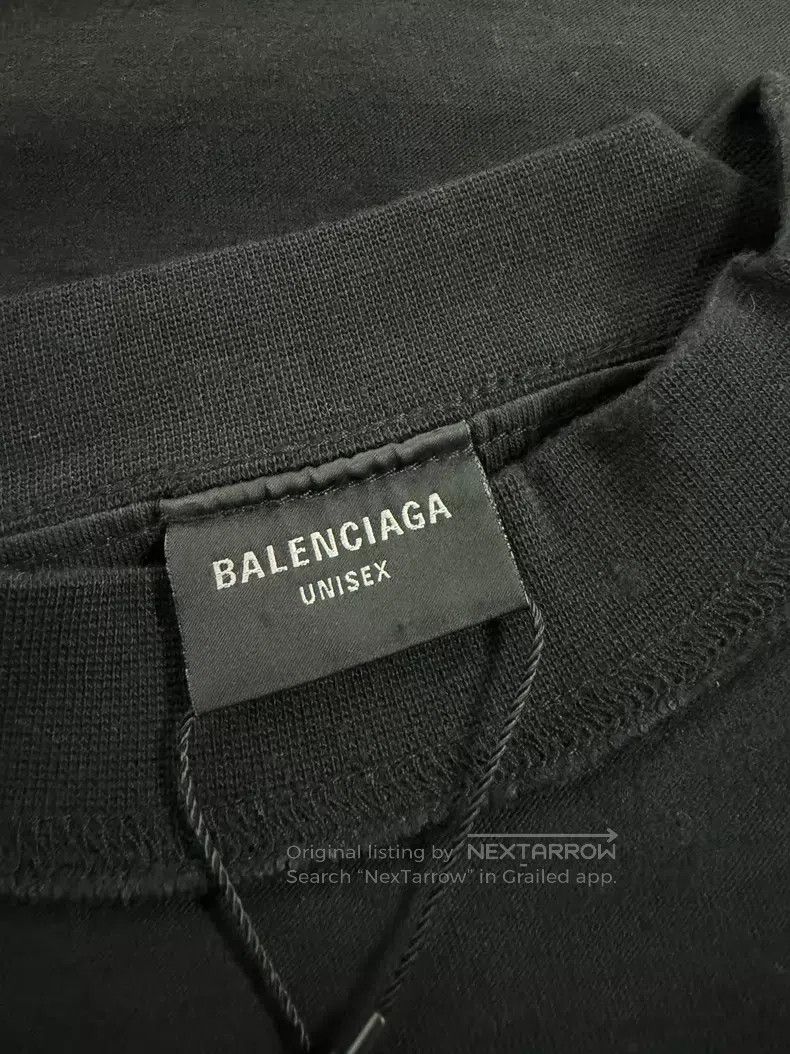 Balenciaga Balenciaga Striped Multicolor Round Neck Short Sleeve Drop Size US S / EU 44-46 / 1 - 3 Thumbnail