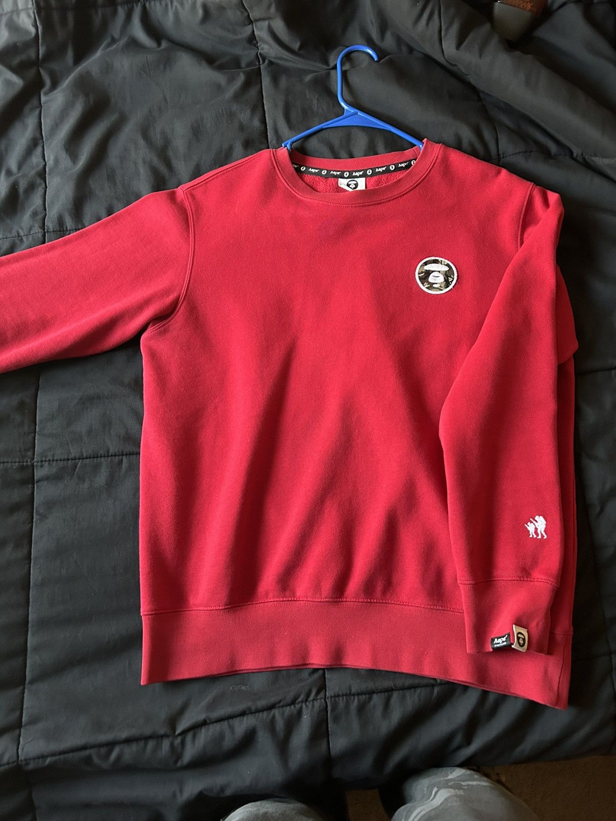 Aape Res bape grew neck Size US L / EU 52-54 / 3 - 1 Thumbnail