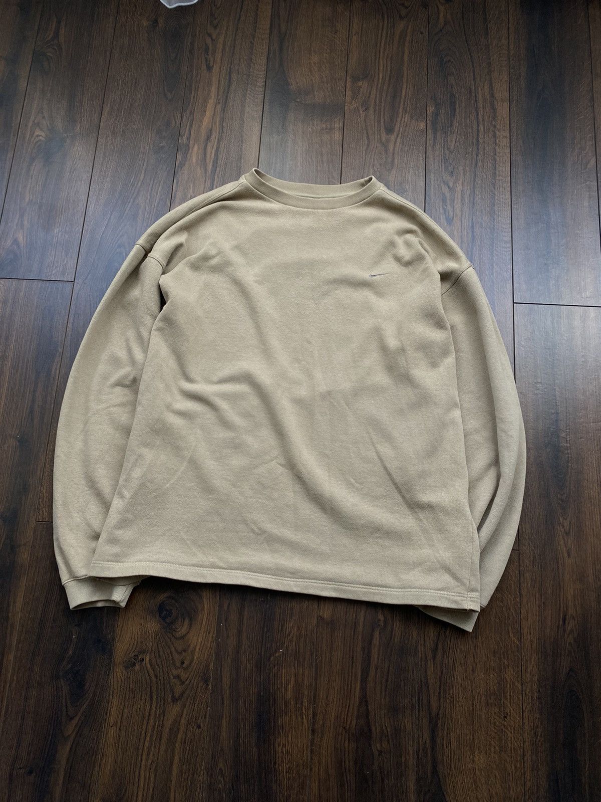 Nike Vintage Nike Brown Spell Out Sweatshirt USA Size US XXL / EU 58 / 5 - 2 Thumbnail