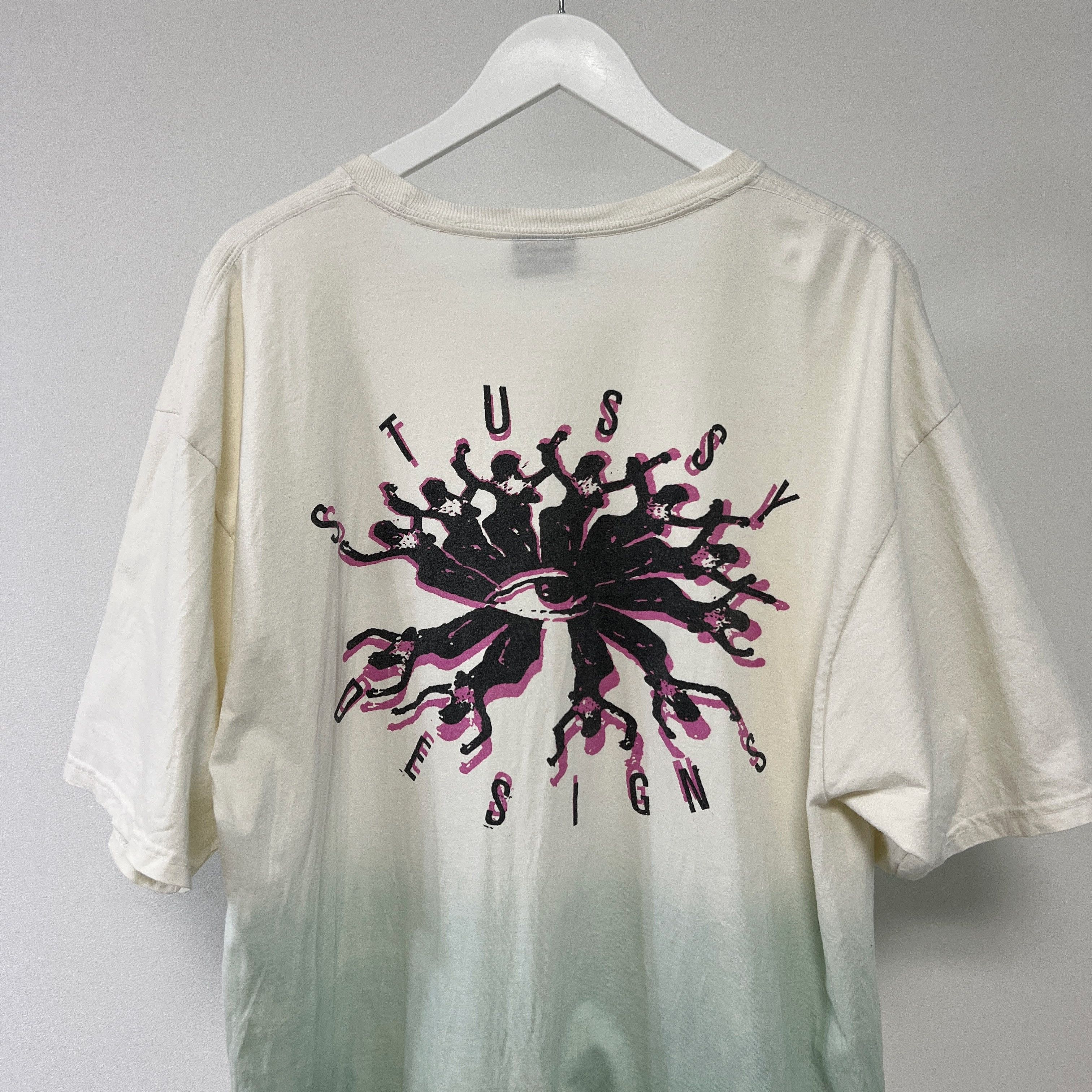 Stussy Stussy Peoples Tribe Ombre T-Shirt Size US XL / EU 56 / 4 - 7 Thumbnail