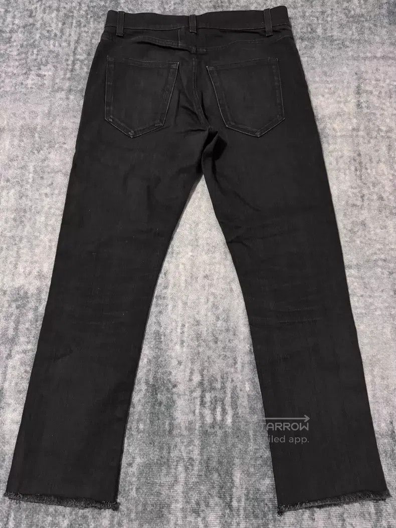 Saint Laurent Paris Saint Laurent Paris Distressed Fringe Hem Raw Edge Denim J Size US 29 - 2 Thumbnail