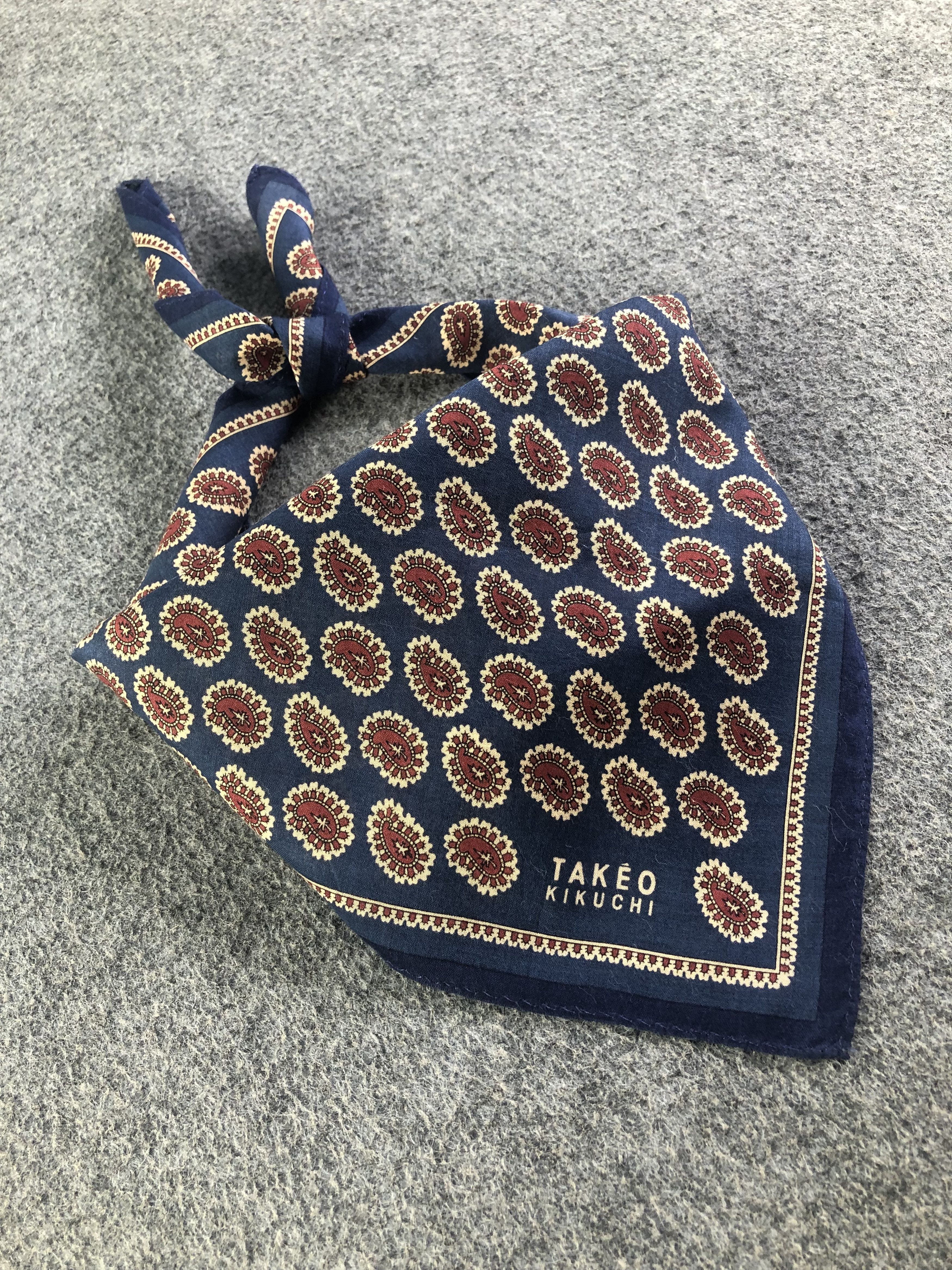 Takeo Kikuchi Takeo Kikuchi Handkerchief / Bandana / Neckerchief C464 Size ONE SIZE - 2 Thumbnail