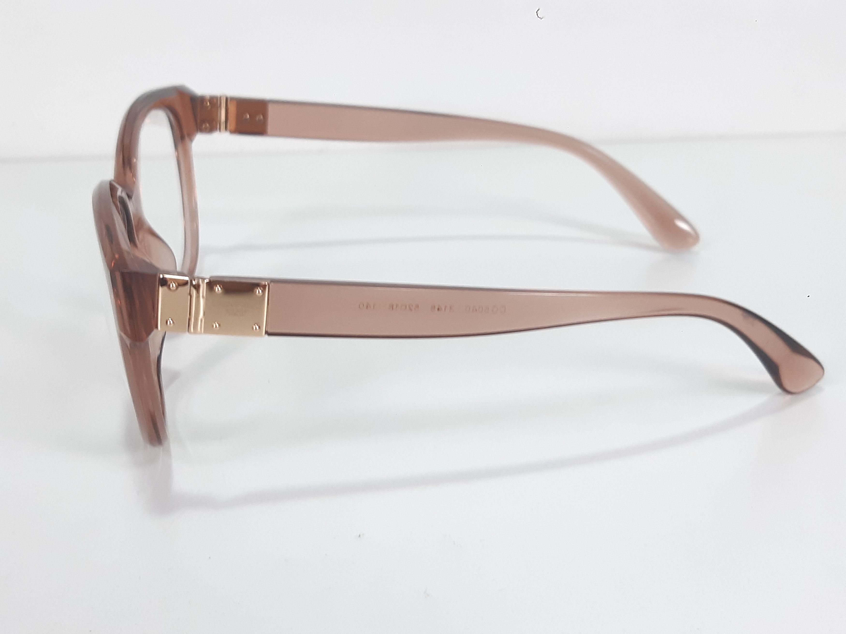 Dolce & Gabbana DOLCE GABBANA DG5040 3148 Italy Transparent Eyeglasses Frame Size ONE SIZE - 7 Thumbnail