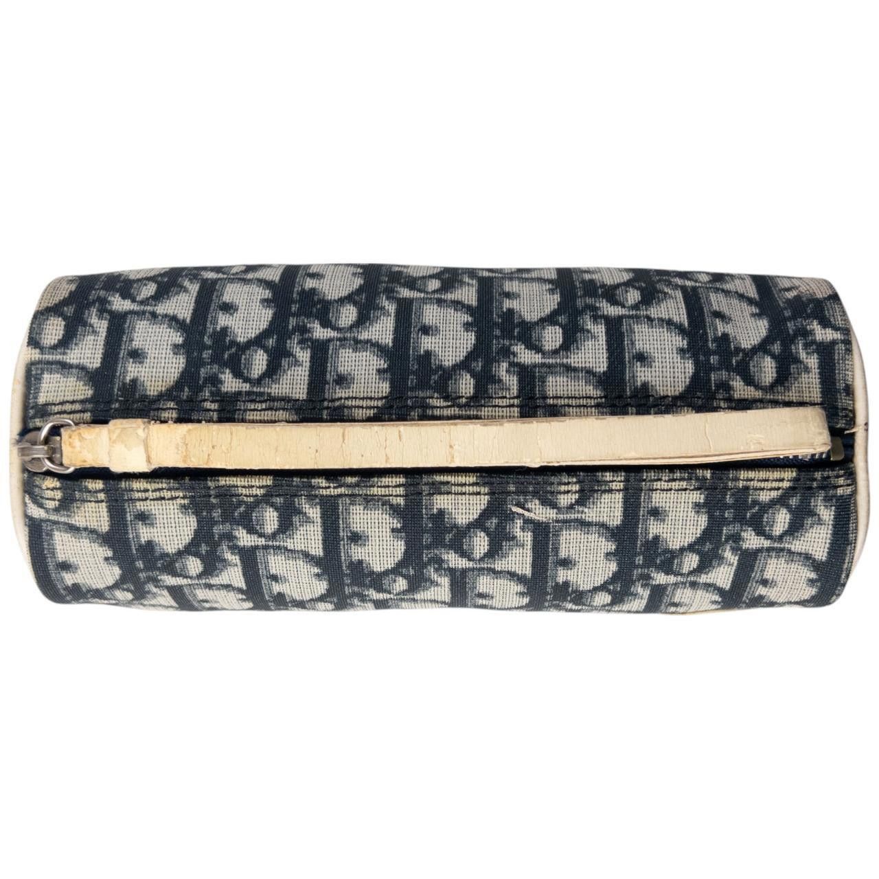 Dior Vintage Dior Monogram Mini Barrel Wrist Bag Size ONE SIZE - 5 Thumbnail
