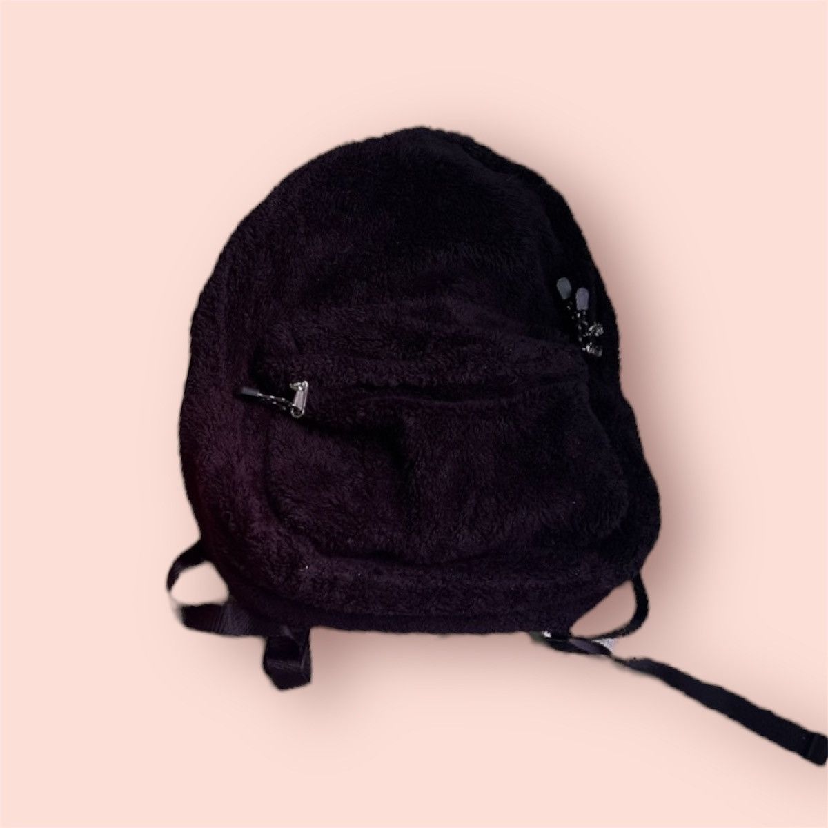 Uniqlo VINTAGE Y2k UNIQLO FLUFFY FLEECE BAGPACK / DAYPACK Size ONE SIZE - 3 Thumbnail