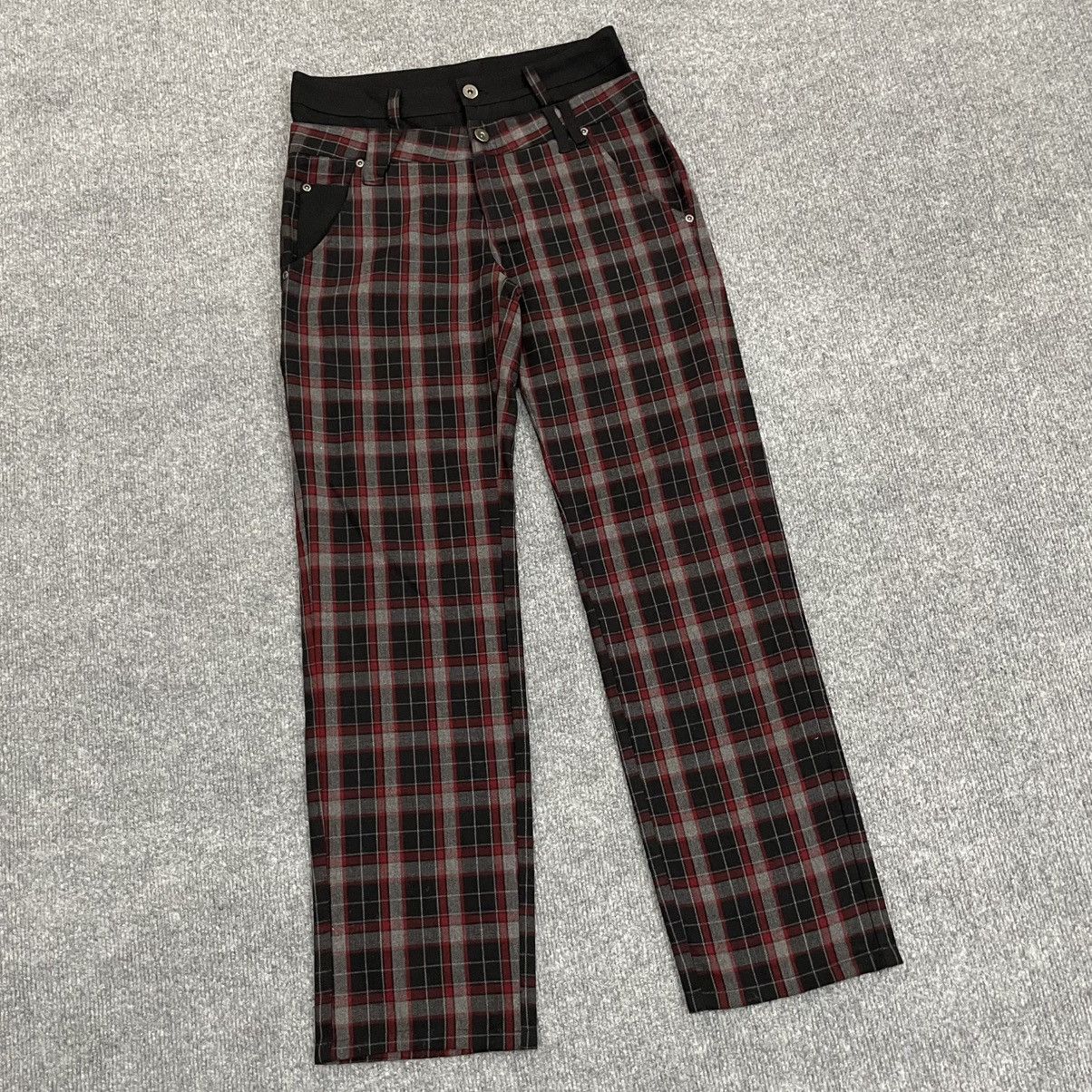 Japanese Brand Japanese Denifits Casual Pants Plaid Size US 27 - 2 Thumbnail
