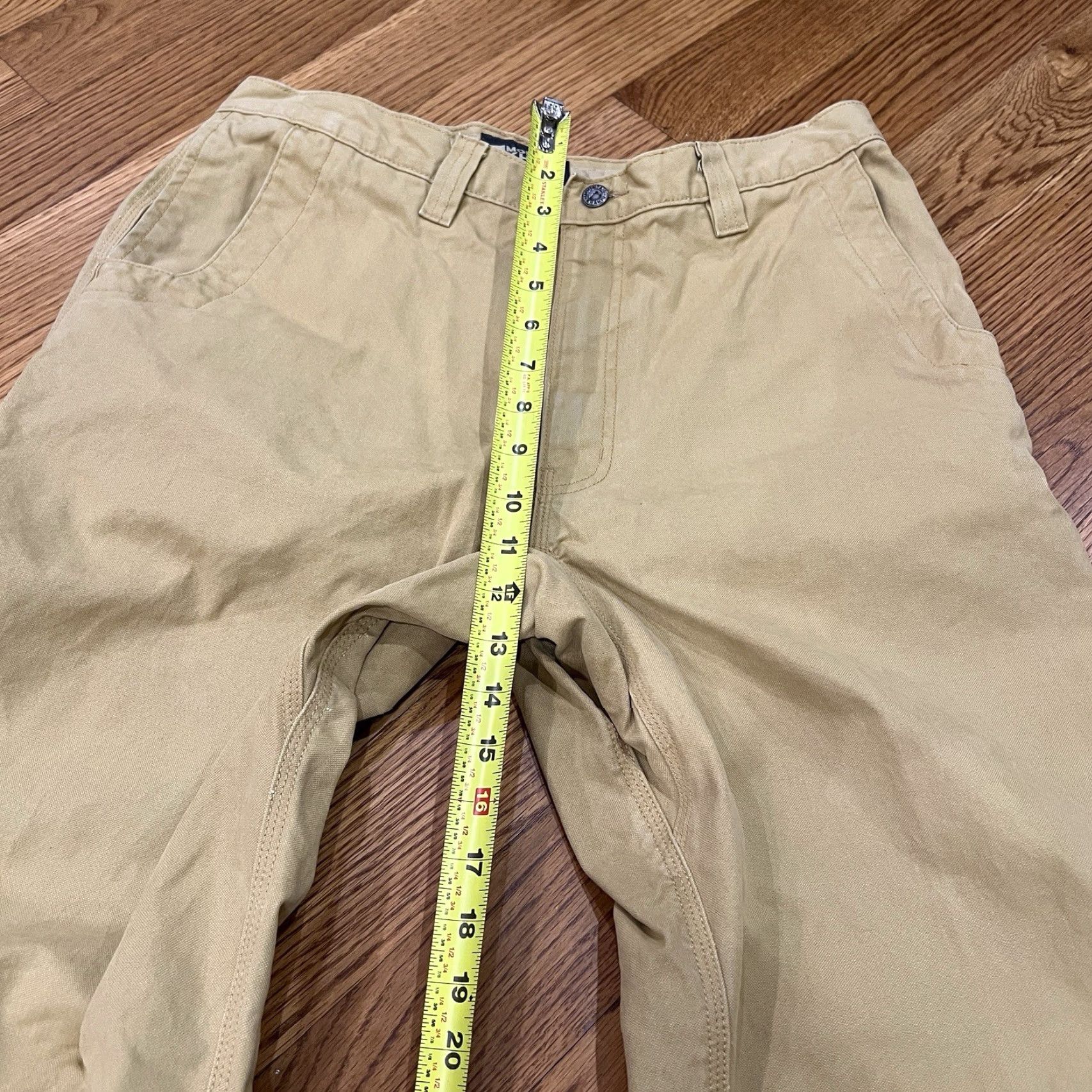 Mountain Khakis Mountain Khaki Pants Men's 36x30 Tan Canvas 100% Cotton Work Wear Size US 36 / EU 52 - 5 Thumbnail