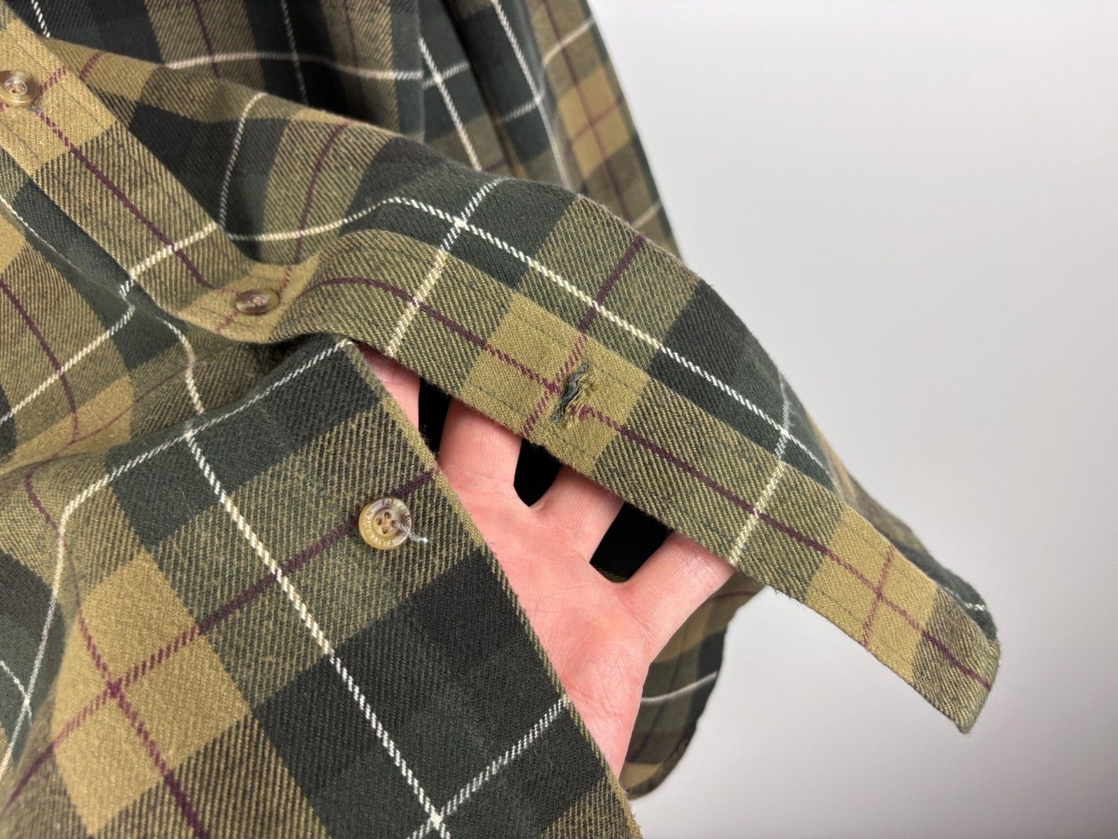 Fjallraven Fjallraven Singi Heavy Flannel Shirt Cotton Green Yellow 2XL Size US XXL / EU 58 / 5 - 10 Thumbnail
