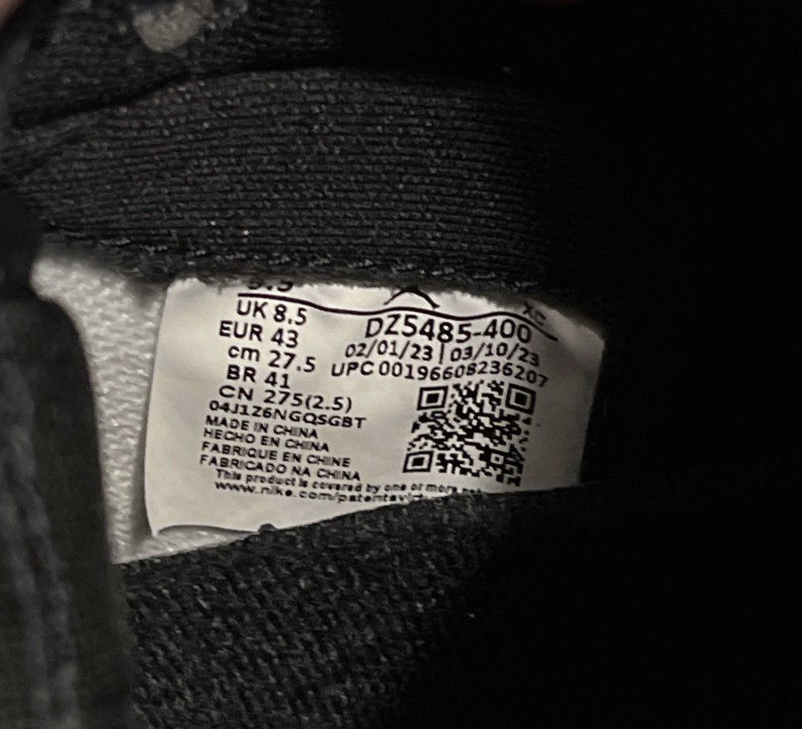 Jordan Brand × Nike Nike air jordan 1 unc toe Size US 9.5 / EU 42-43 - 11 Thumbnail